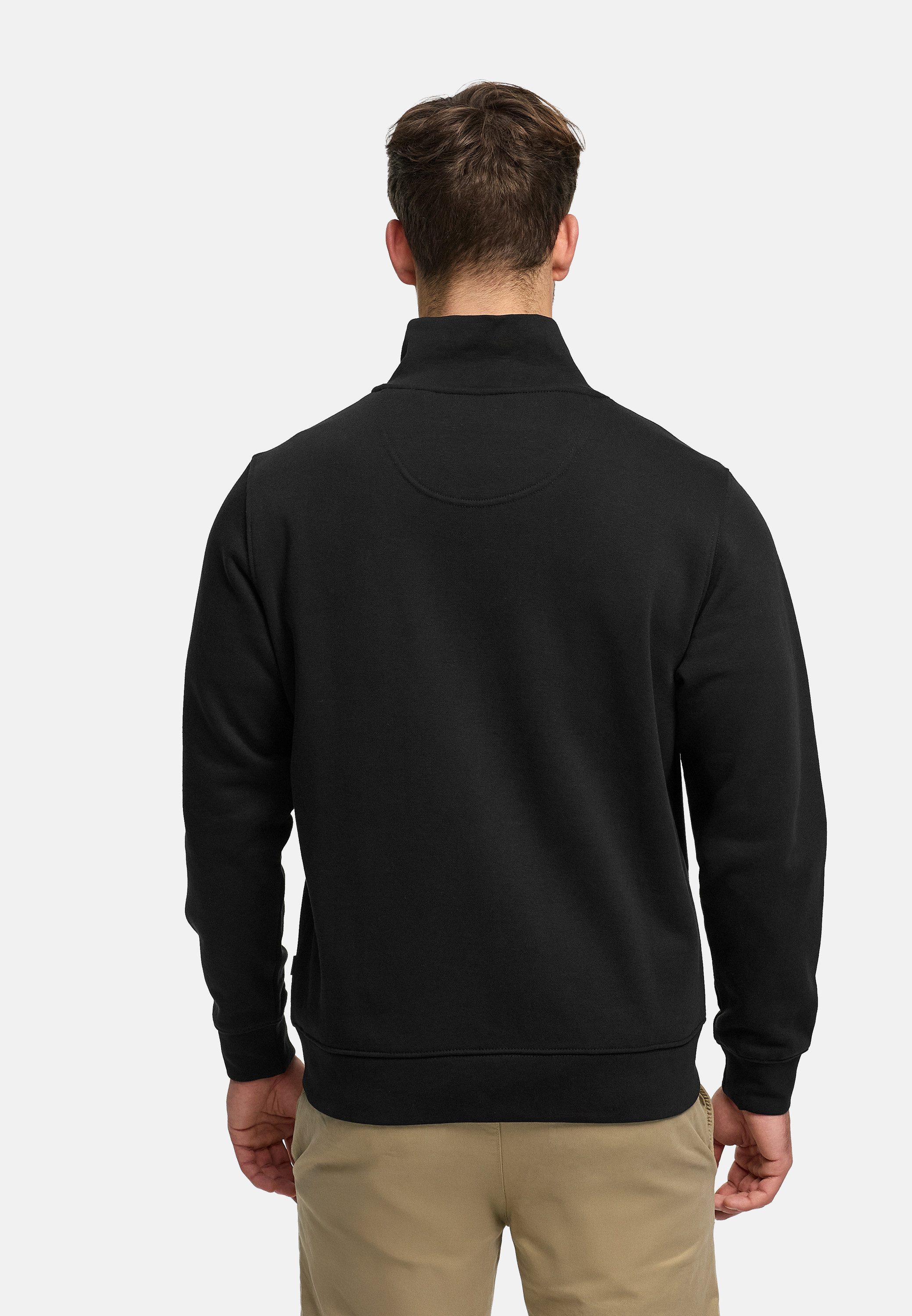Kronstadt Sweatjacke Herren KSLars Herrenjacke Reißverschluss mit dezentem Logoprint auf der Brust