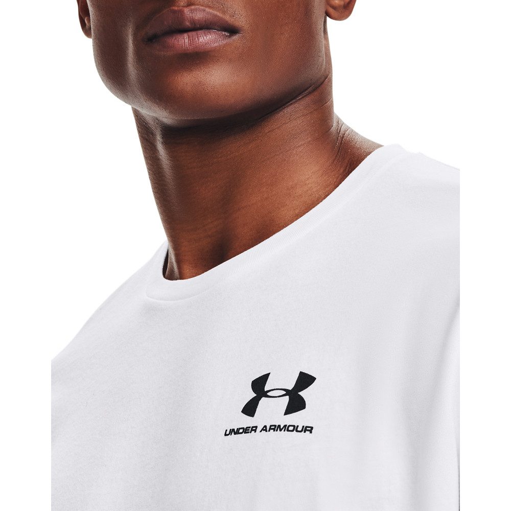 Under Armour® T-Shirt UA M SPORTSTYLE LC SS (1-tlg) Kurzarm, für sportliche Aktivitäten und Freizeit, Rundhalsausschnitt