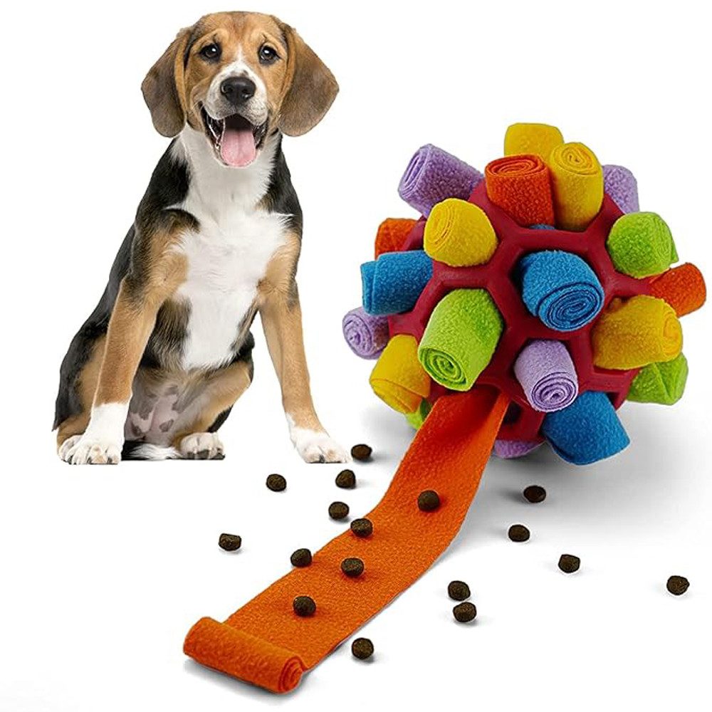 Tier-Beschäftigungsspielzeug Schnüffelball für Hunde,Innovatives Intelligenz und Schnüffelspielzeug