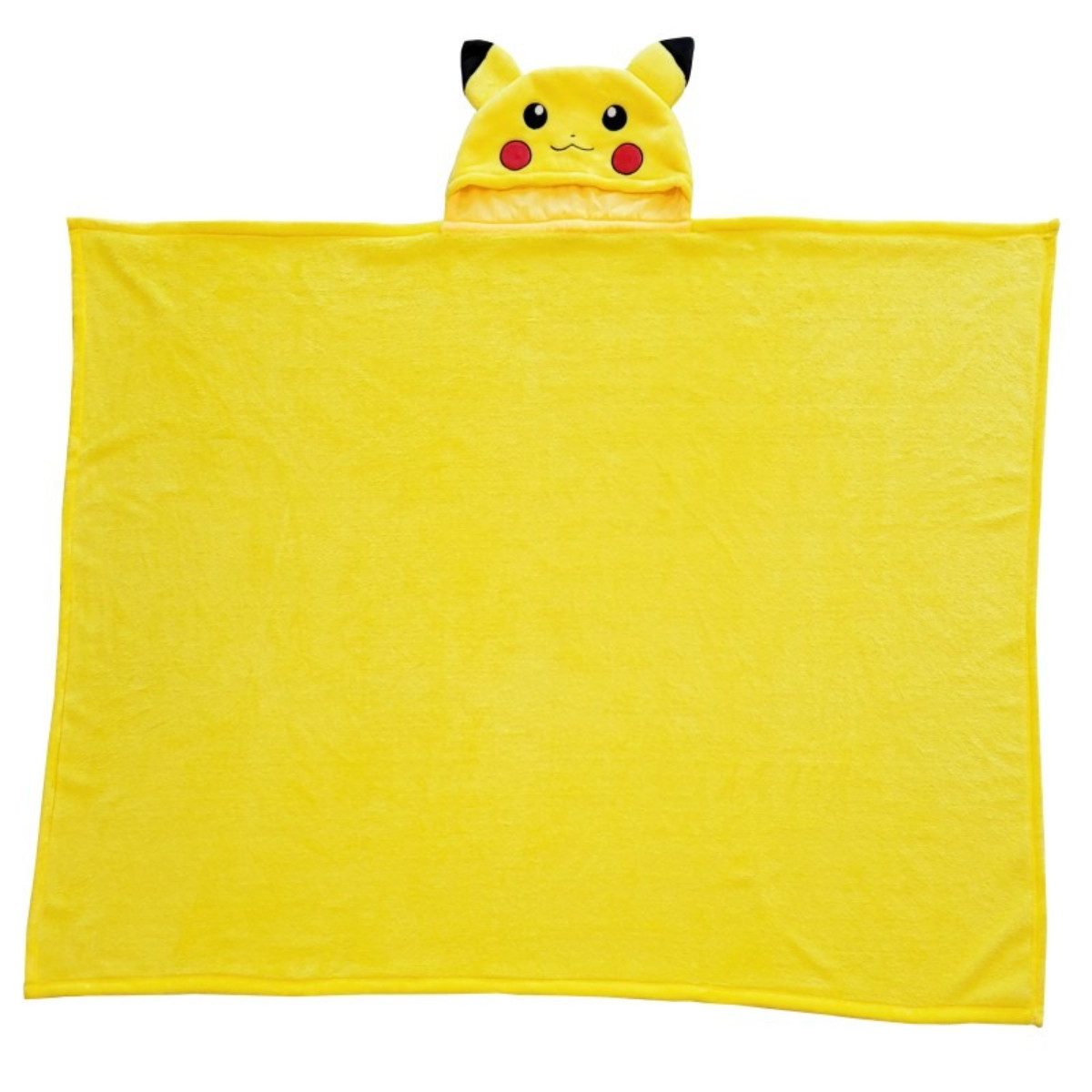 POKÉMON Poncho Kapuzendecke Kinder 120x150 cm Coral Kuscheldecke weich mit Kapuze (1-St)