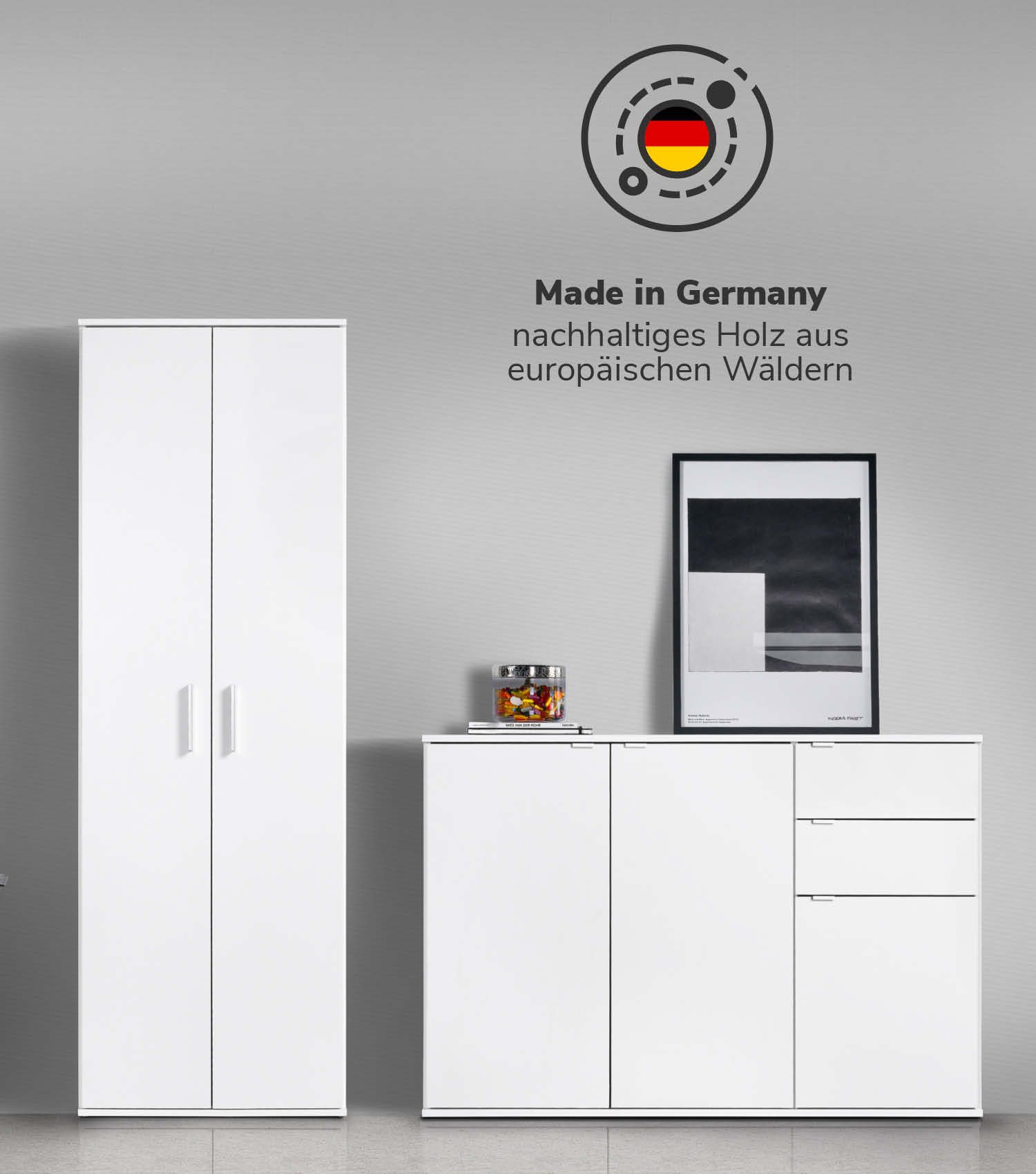 mokebo Schrank-Set Die Allzweckwaffe, (2er-Set), Stauraum-Set günstig online kaufen