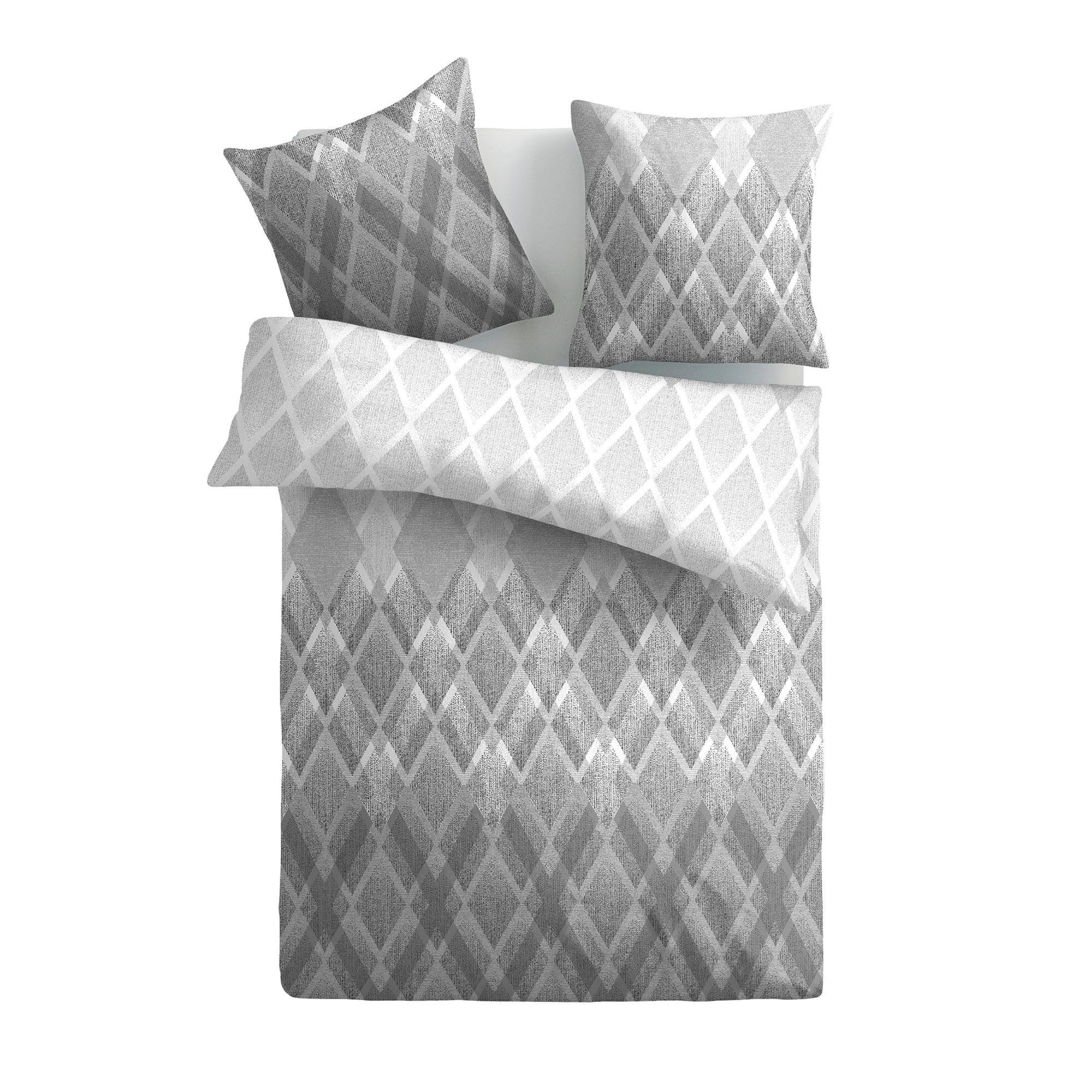 Bestlivings Bettwäsche 2tlg. Bettbezug 135x200cm + Kissenbezug 80x80cm, verschiedene Motive, Satin, 100% Baumwolle, Bettwäsche-Set, …