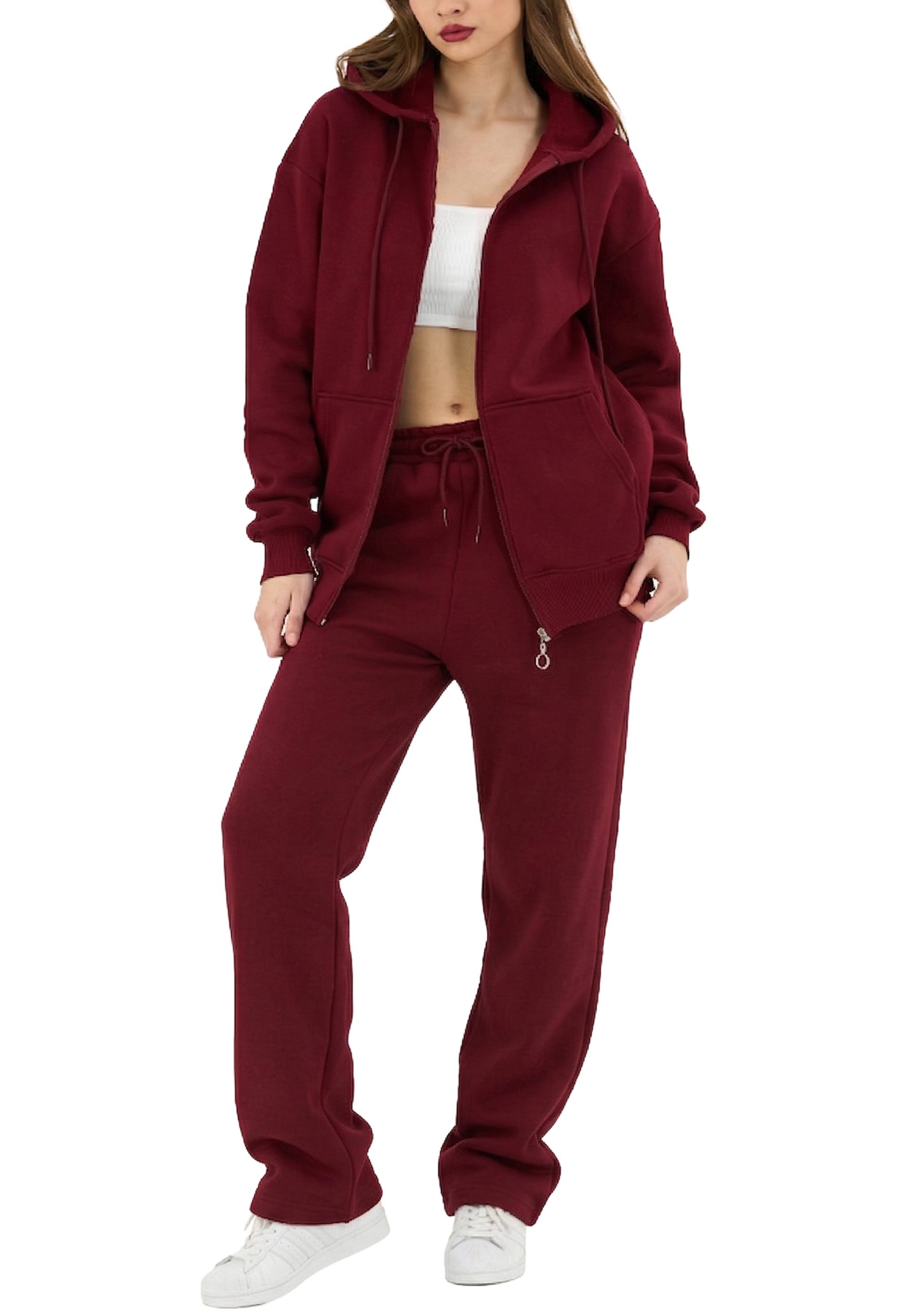 RedBridge Jogginganzug Oversized mit Hoodie Loungewear (Set, 2-tlg)