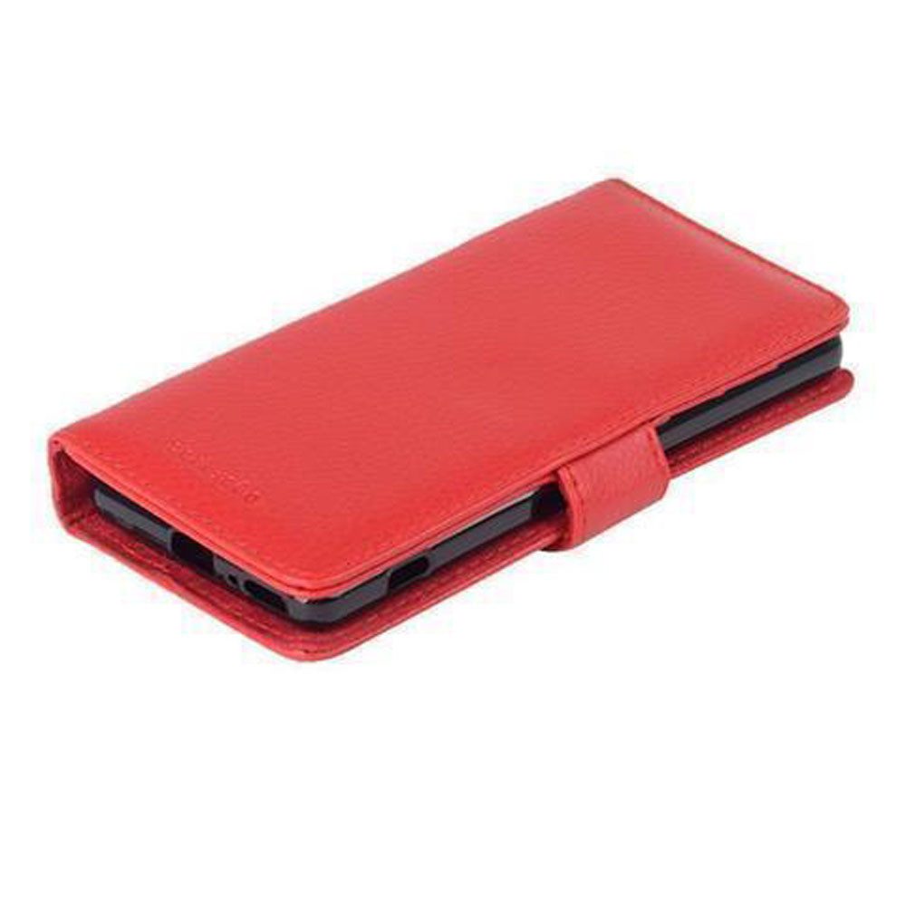 Cadorabo Handyhülle für Sony Xperia Z5 Hülle Sony Xperia Z5, Klappbare Handy Schutzhülle - Hülle - mit Standfunktion und Kartenfach
