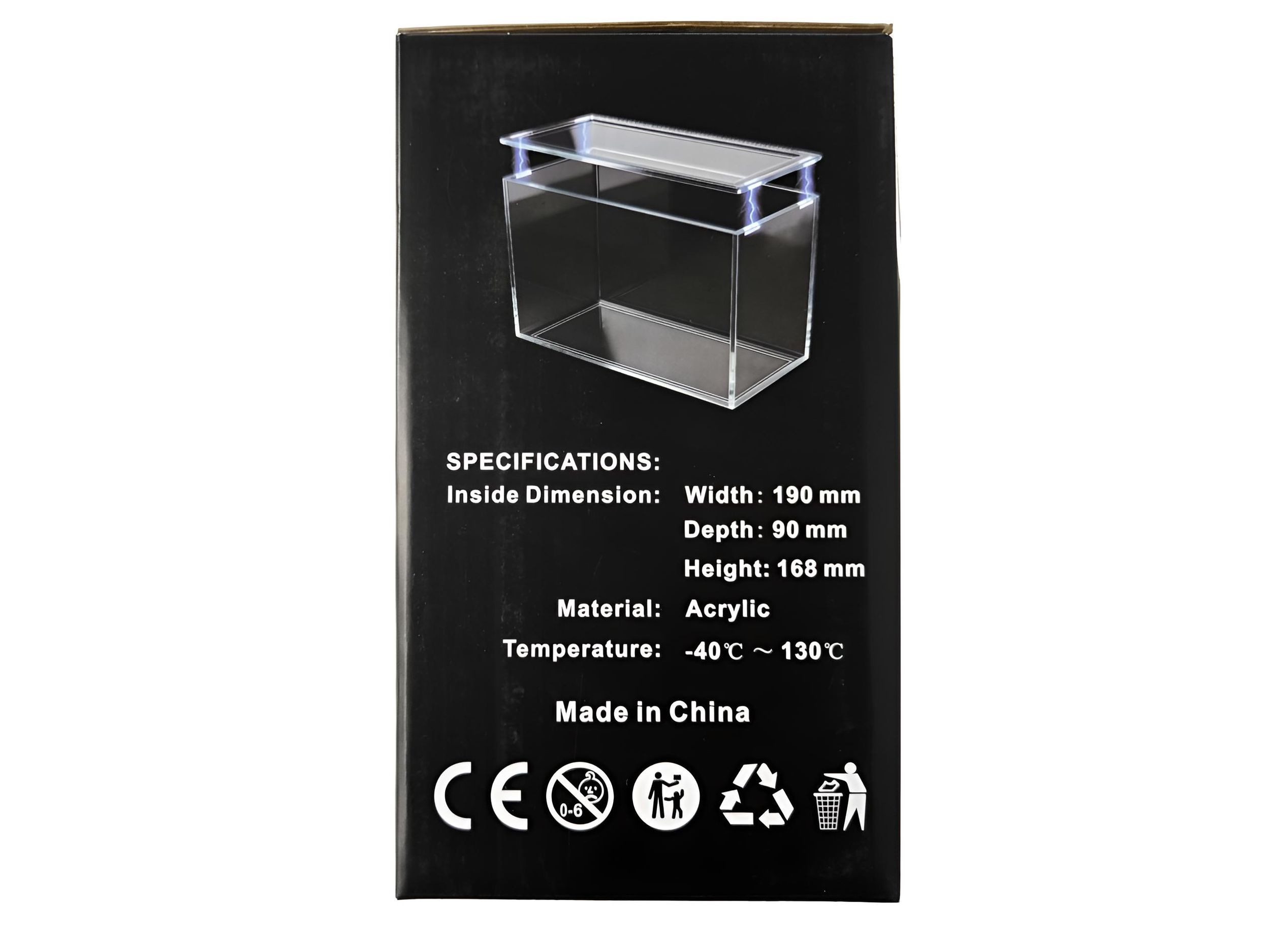 Sammelkarte Acrylcase mit Magneten für Pokemon Trainer Box
