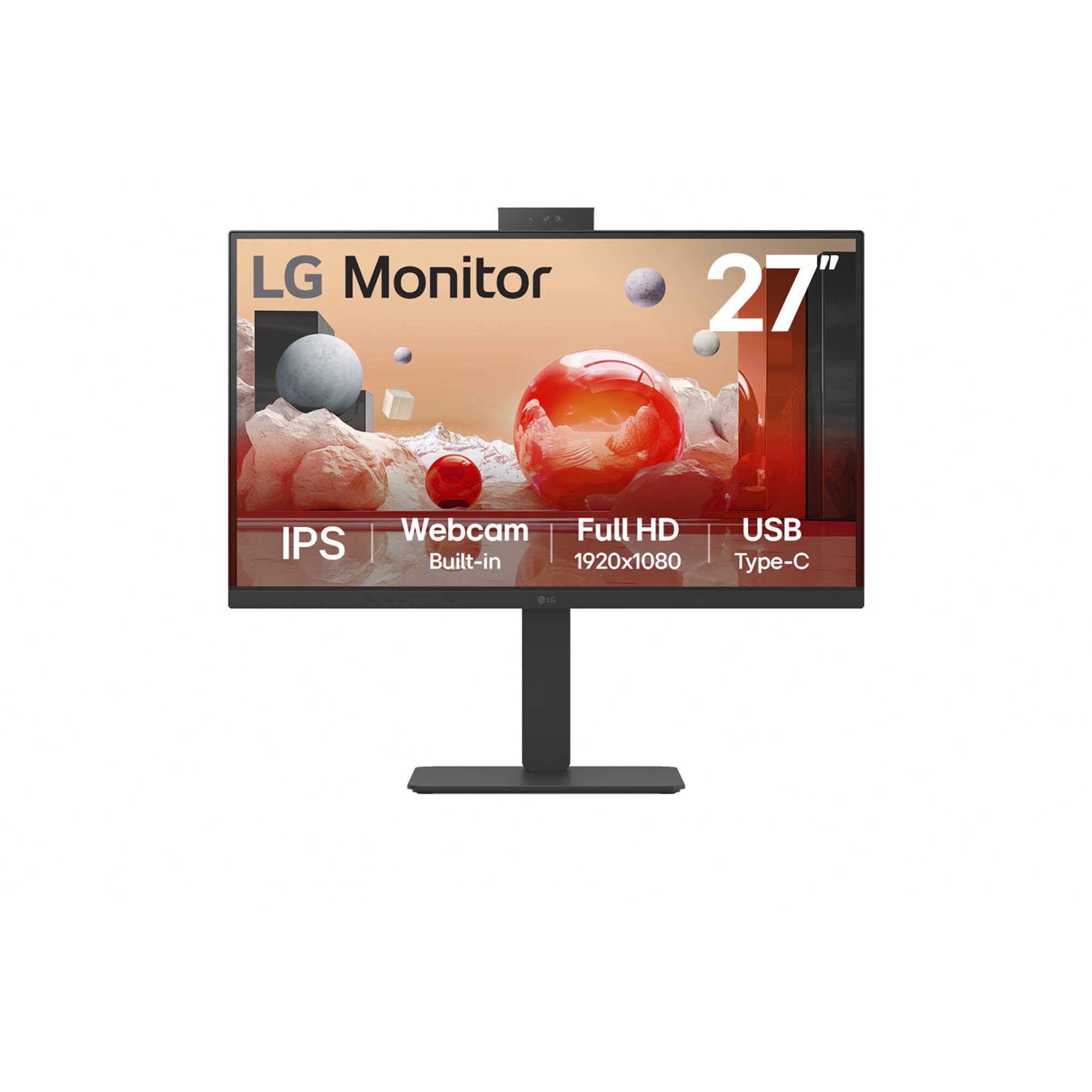 LG LG 27BA850-B.AEU, LED-Monitor, (FullHD, IPS, TFT-Monitor (1920 x 1080 px)