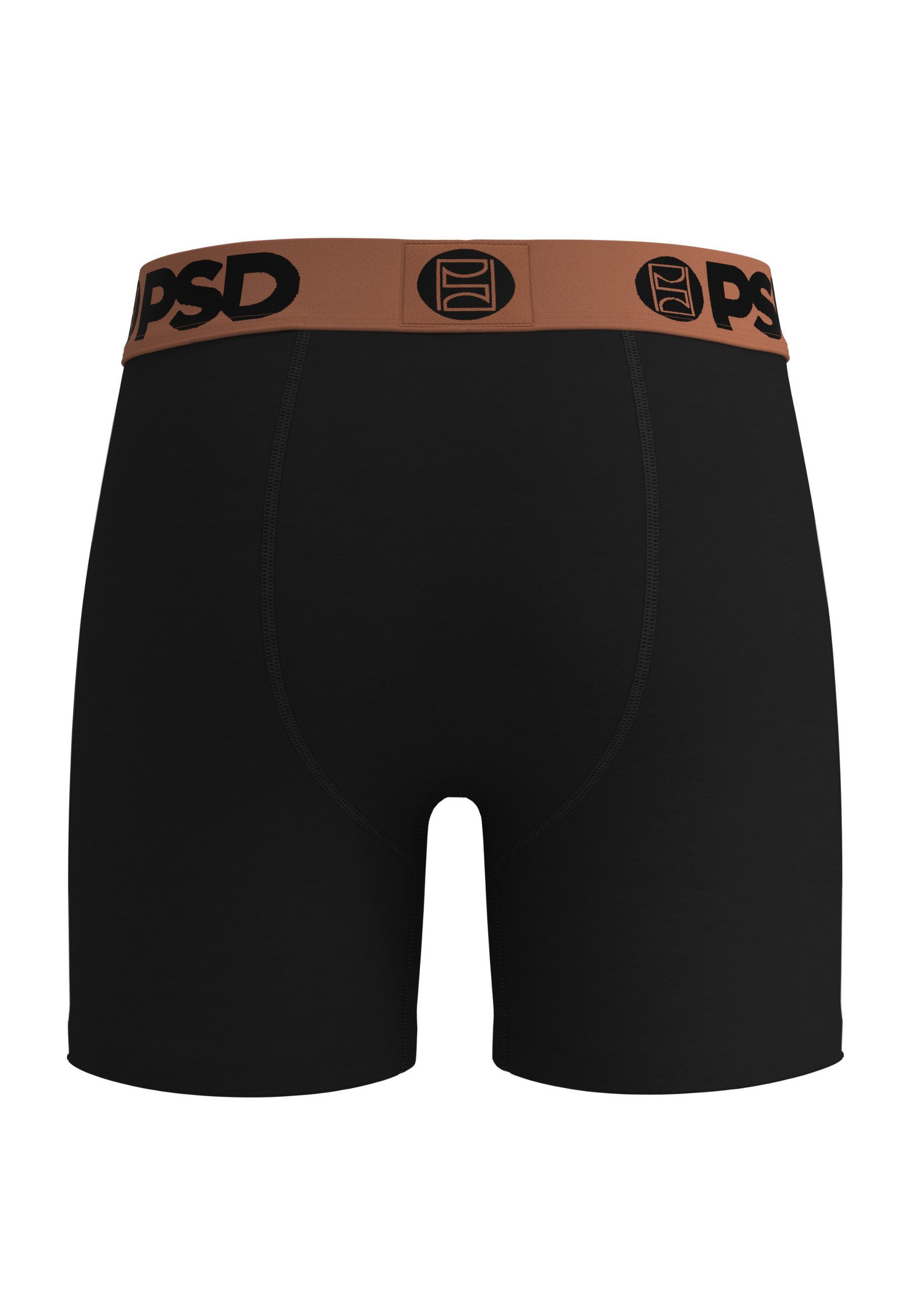 PSD Boxershorts PSD LUX MODAL BOXER BLACK COPPER 5 INCH (1-St)