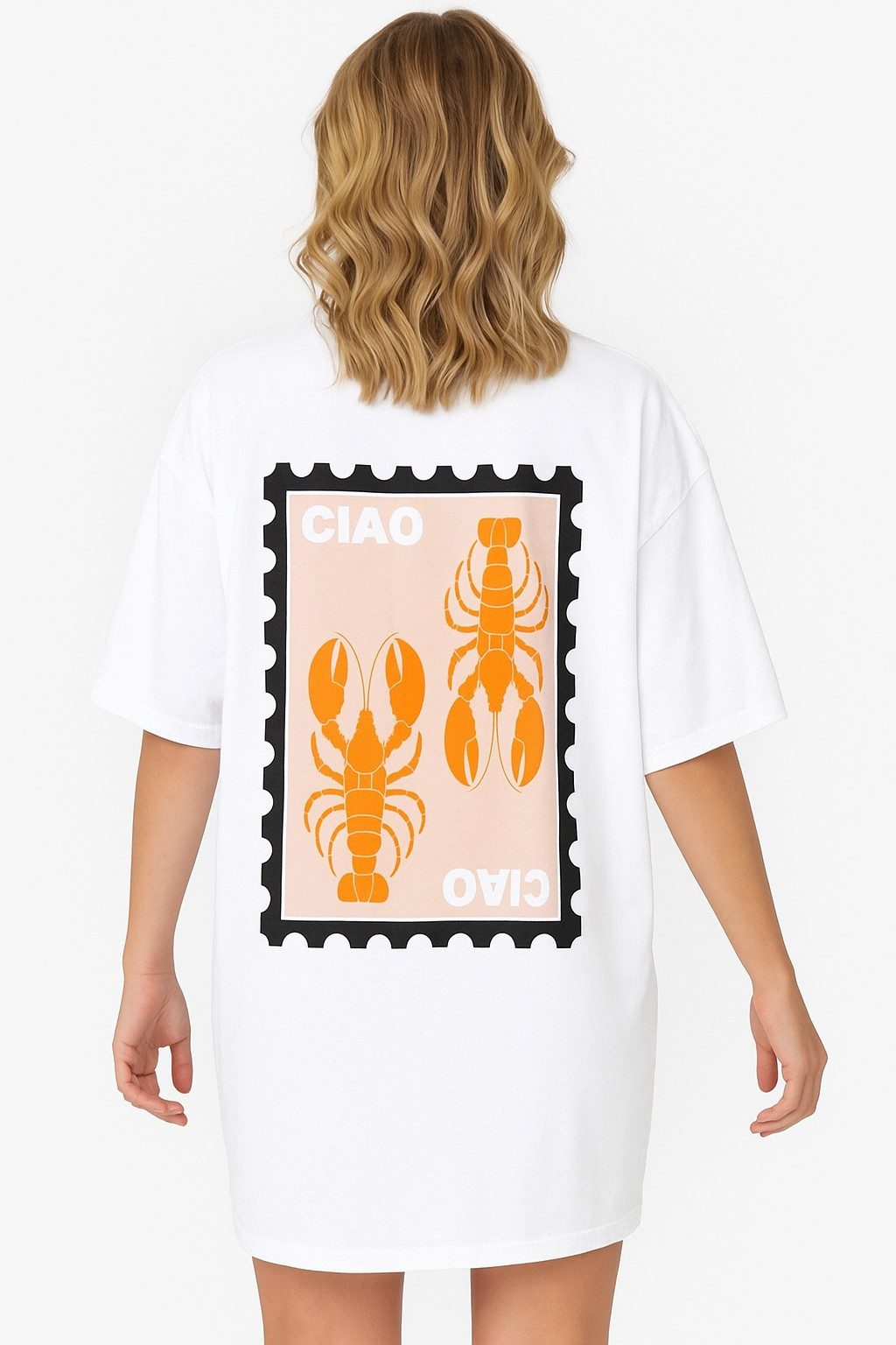 Worldclassca T-Shirt Worldclassca Oversized CIAO Print günstig online kaufen