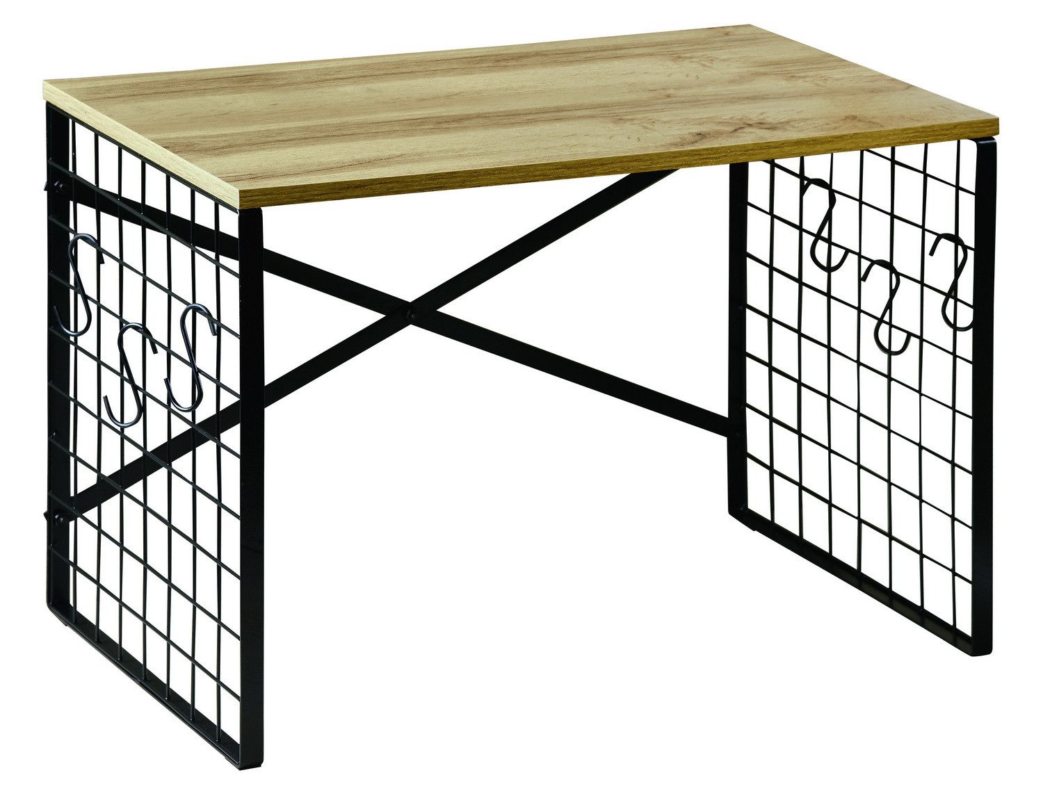 KESPER® Ablageregal Mikrowellenregal Mikrowellen-Regal Eichendekor günstig online kaufen