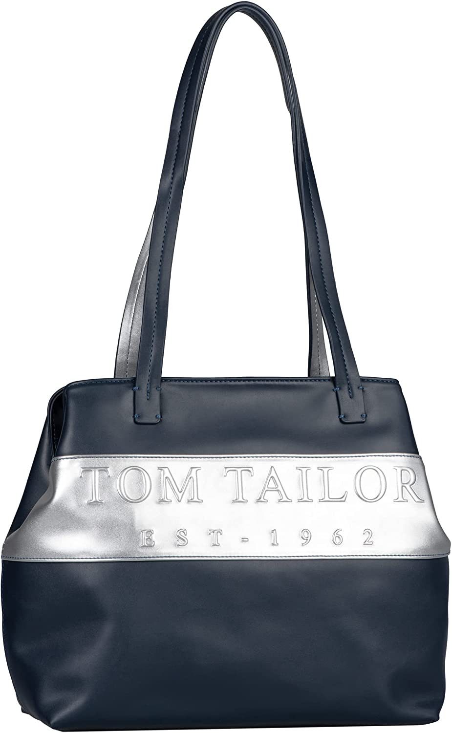 TOM TAILOR Shopper TOM TAILOR RENEE Zip-Shopper Bag XL mixed blue