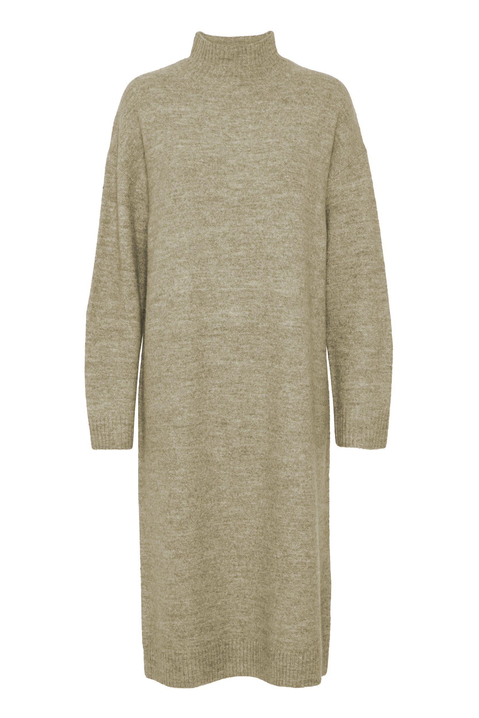 b.young Strickkleid Langes Long Dress Langarm günstig online kaufen