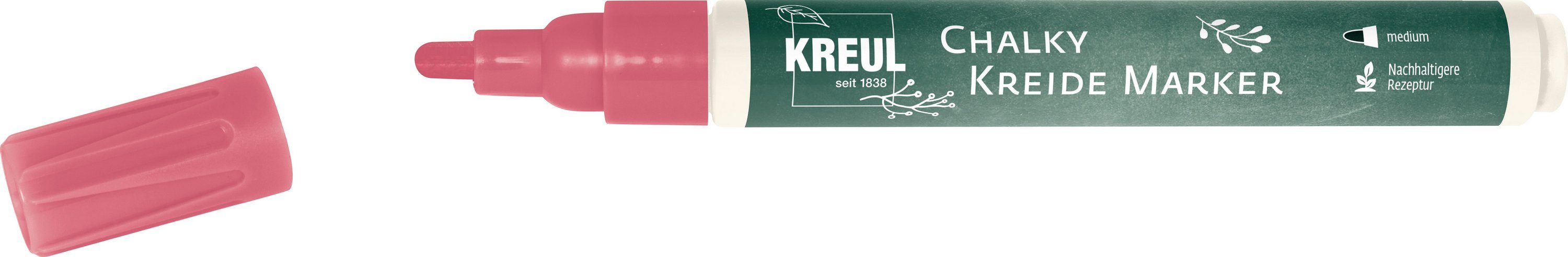 Kreul Kreidemarker Chalky, 2-3mm Strichstärke Cozy Red