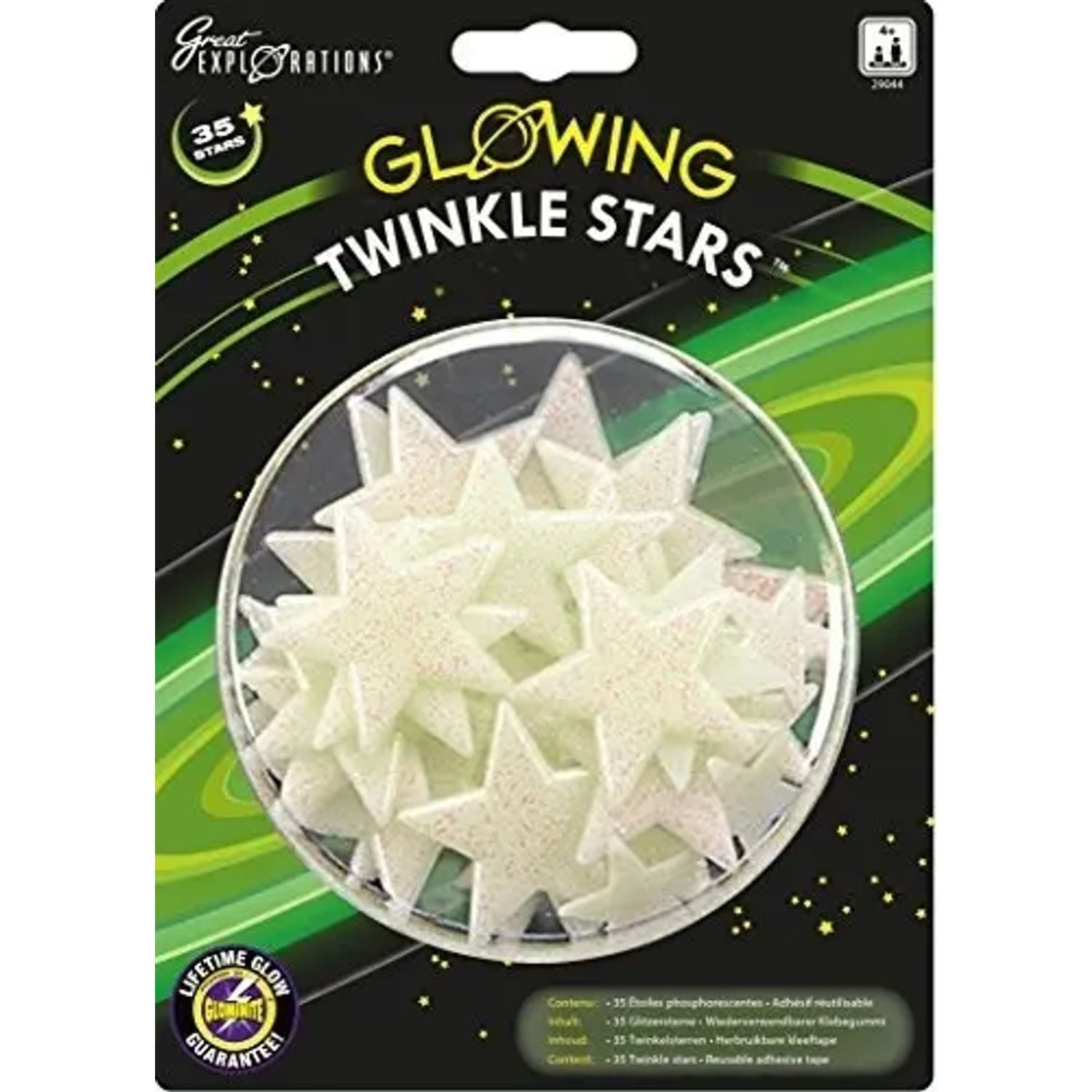 University Games Spiel Glowing Twinkle Stars