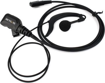 Retevis Walkie Talkie R111 kabelloses Headset, für Walkie-Talkies Baofeng Kenwood (5 Stück)