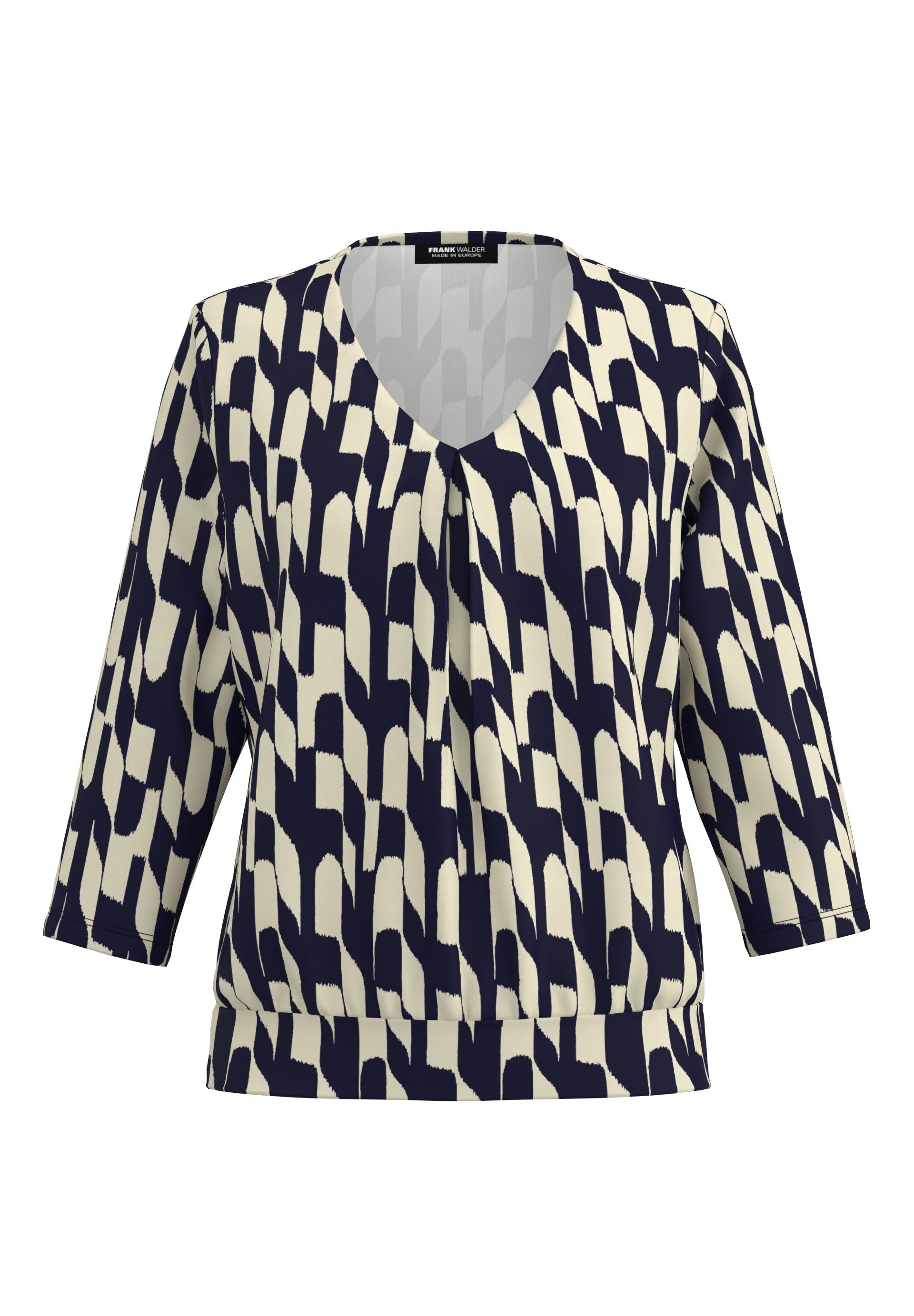 FRANK WALDER Blusenshirt mit Faltendetail im günstig online kaufen