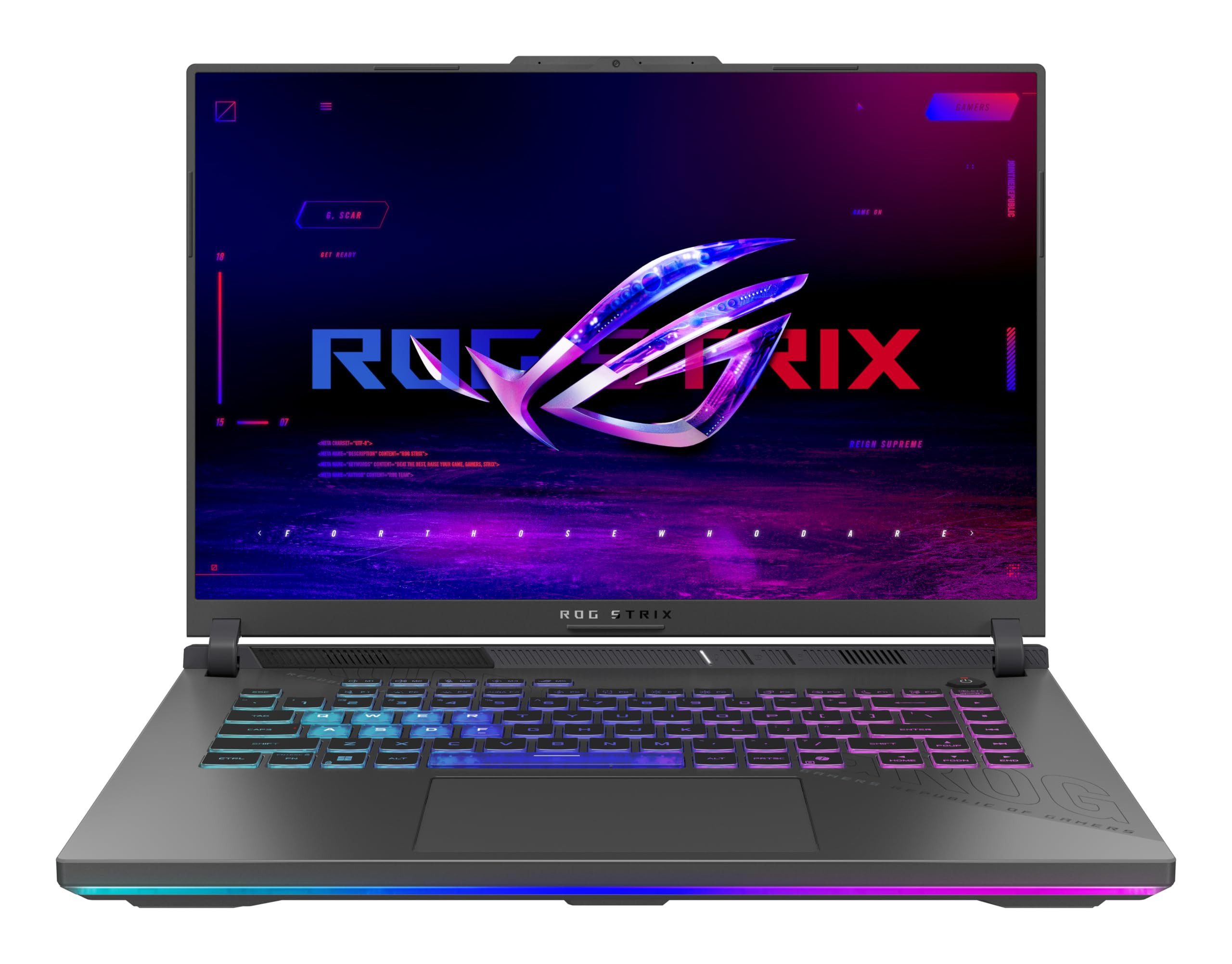 Asus G16 G614FP-S5062W Gaming-Notebook (Gaming Laptop mit AMD Ryzen™ 9, 16 Kerne, RTX 5070, 16" WUXGA)