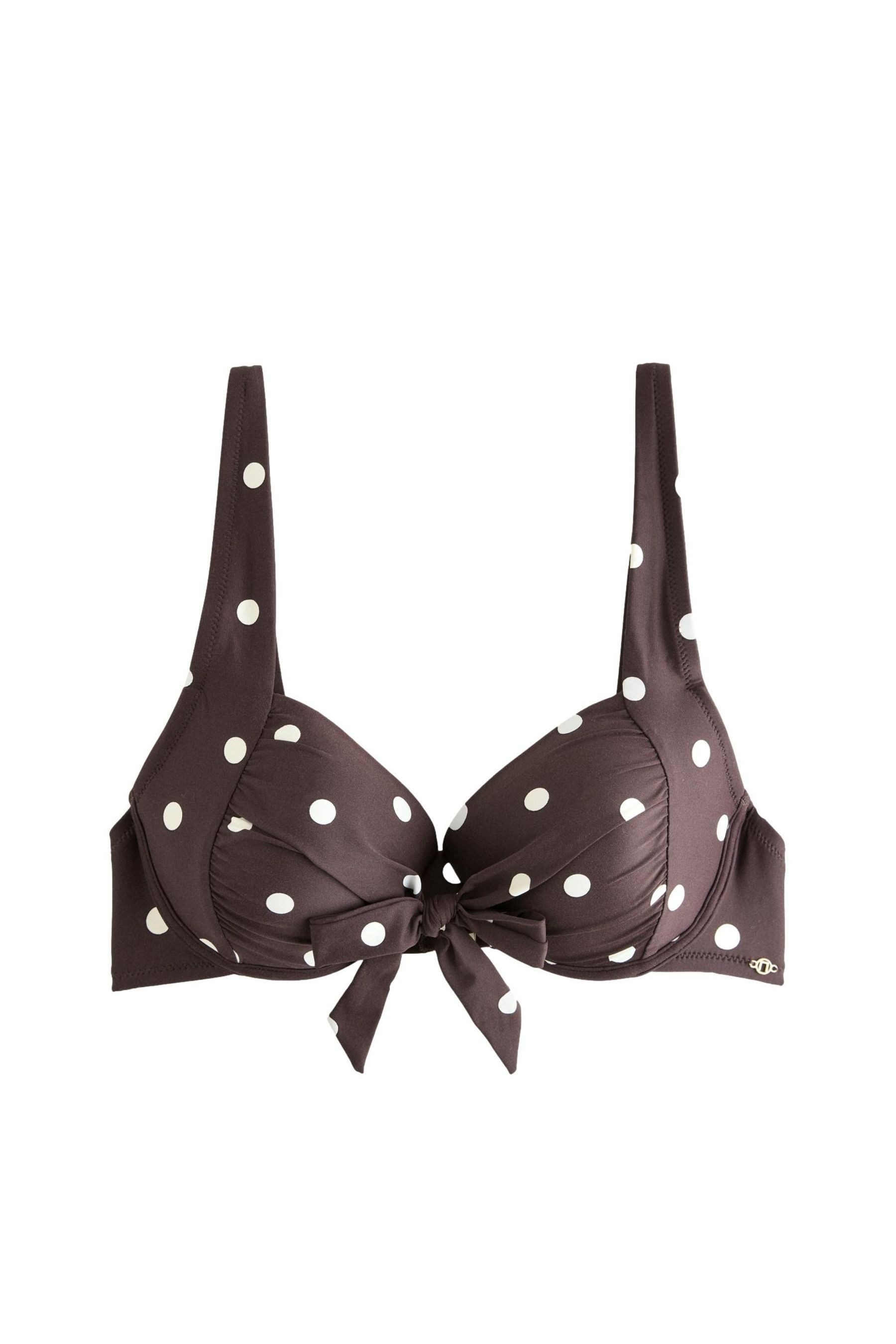 Next Bügel-Bikini-Top Wattiertes Bikinioberteil mit Bügel und Schleife (1-S günstig online kaufen