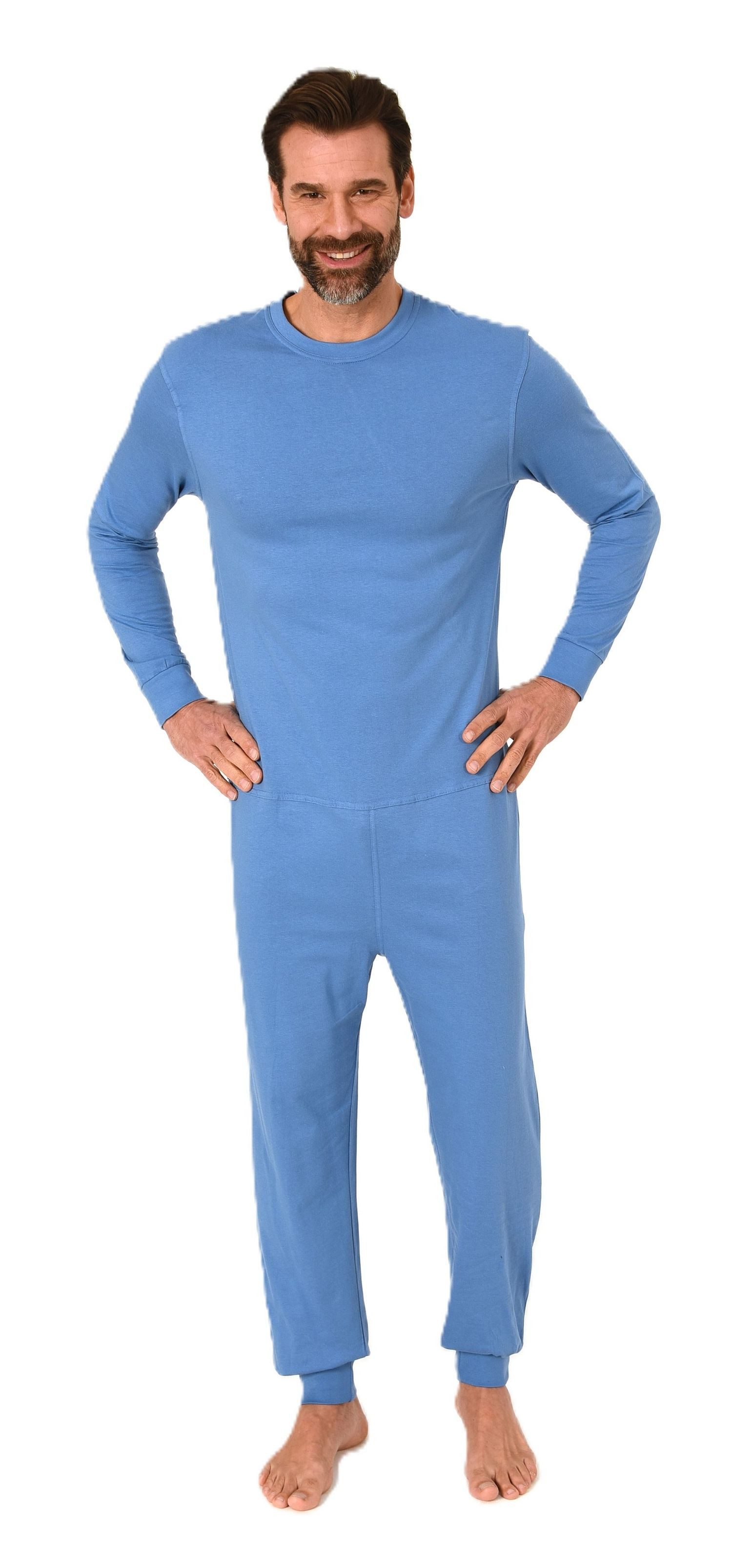 Normann Care Pyjama Herren Pflegeoverall langarm günstig online kaufen