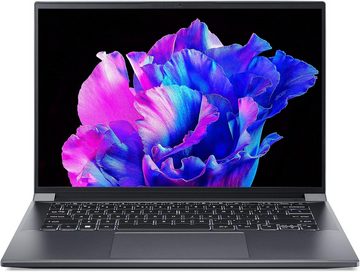 Acer Swift X (SFX14-71G-55SR) Ultrabook Notebook (Intel, RTX 4050, 512 GB SSD, Mit QWERTZ Tastatur WQ2.8K OLED Display Core i5-13500H)