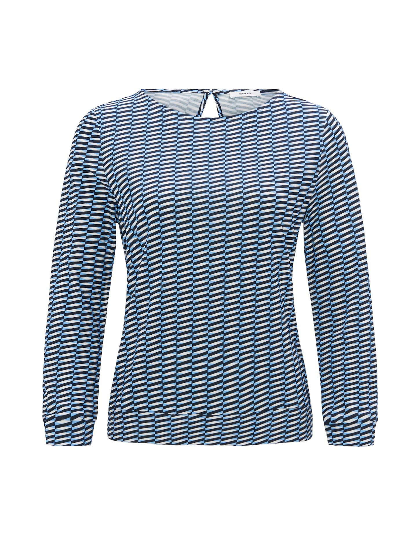 OPUS 3/4-Arm-Shirt Printshirt SUSTA Regular aus fließender Viskose günstig online kaufen