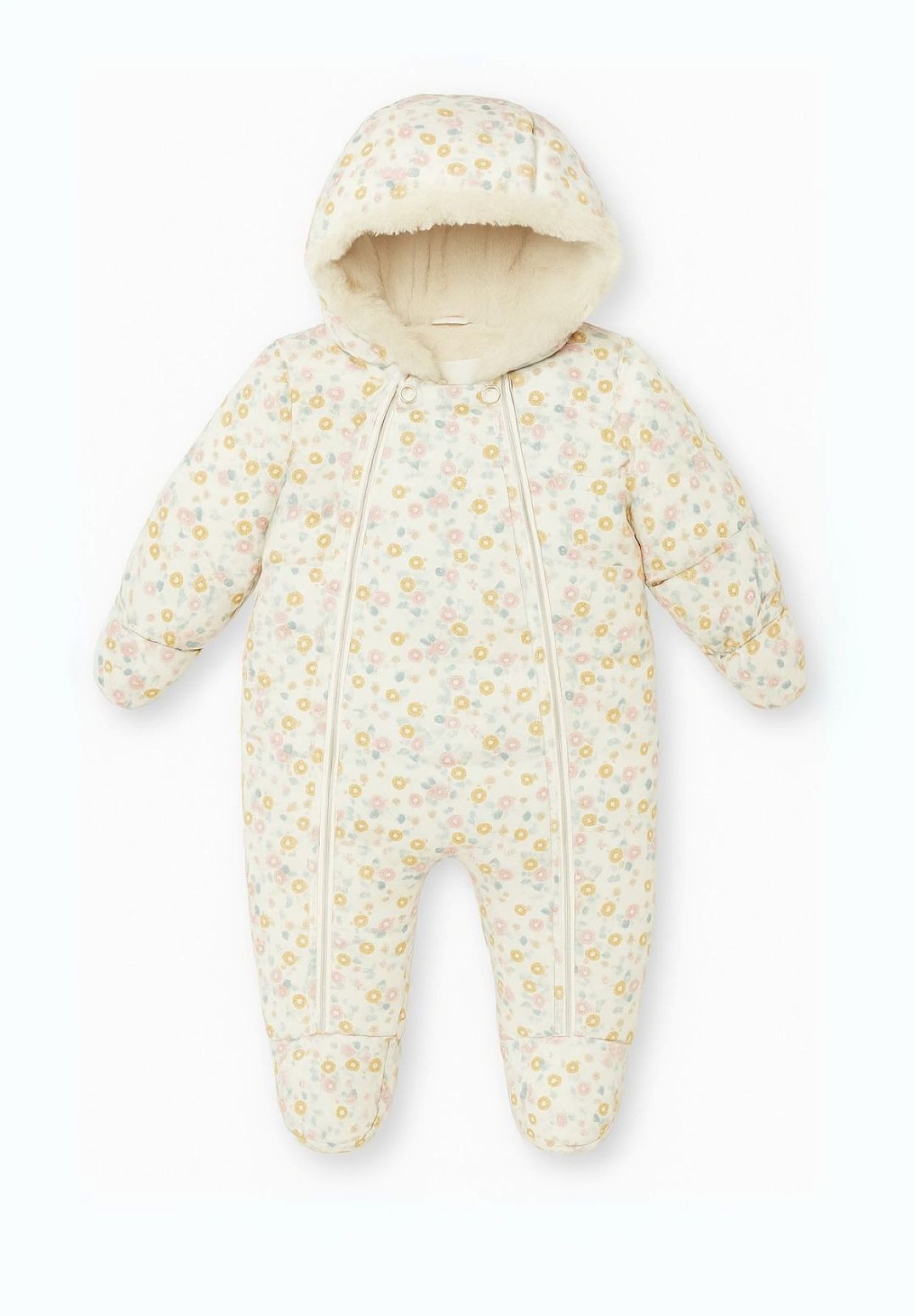 MINOTI Schneeoverall Winteroverall mit Kapuze und weichem Futter (0-24m)
