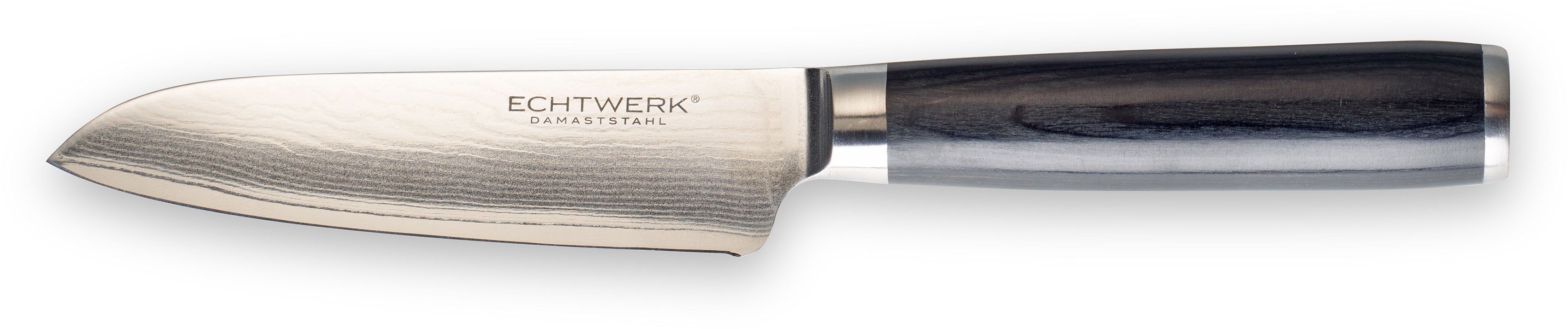 ECHTWERK Messer-Set (Set, 2-tlg), Damazener, (Santokumesser / Schälmesser inkl. Aufbewahrungsbox)