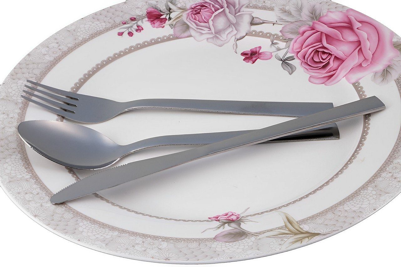 Hoffmanns Besteck-Set Hoffmanns Besteckset 40tlg. (40-tlg), 6 Personen, Edelstahl