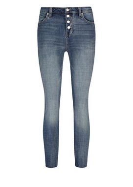 Liverpool Skinny-fit-Jeans Abby High Rise With Cut Hem