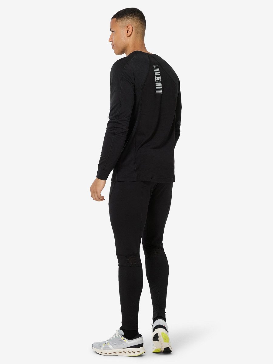 SUPER.NATURAL Funktionstights für Herren, Merino UNIVERSAL TIGHTS figurbetont, atmungsaktiv