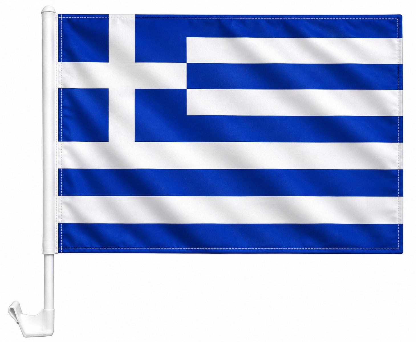 trends4cents Flagge Autoflagge 30 x 40 cm Auto Flagge Fahne Autofahne Fensterflagge (Griechenland), Autofahne
