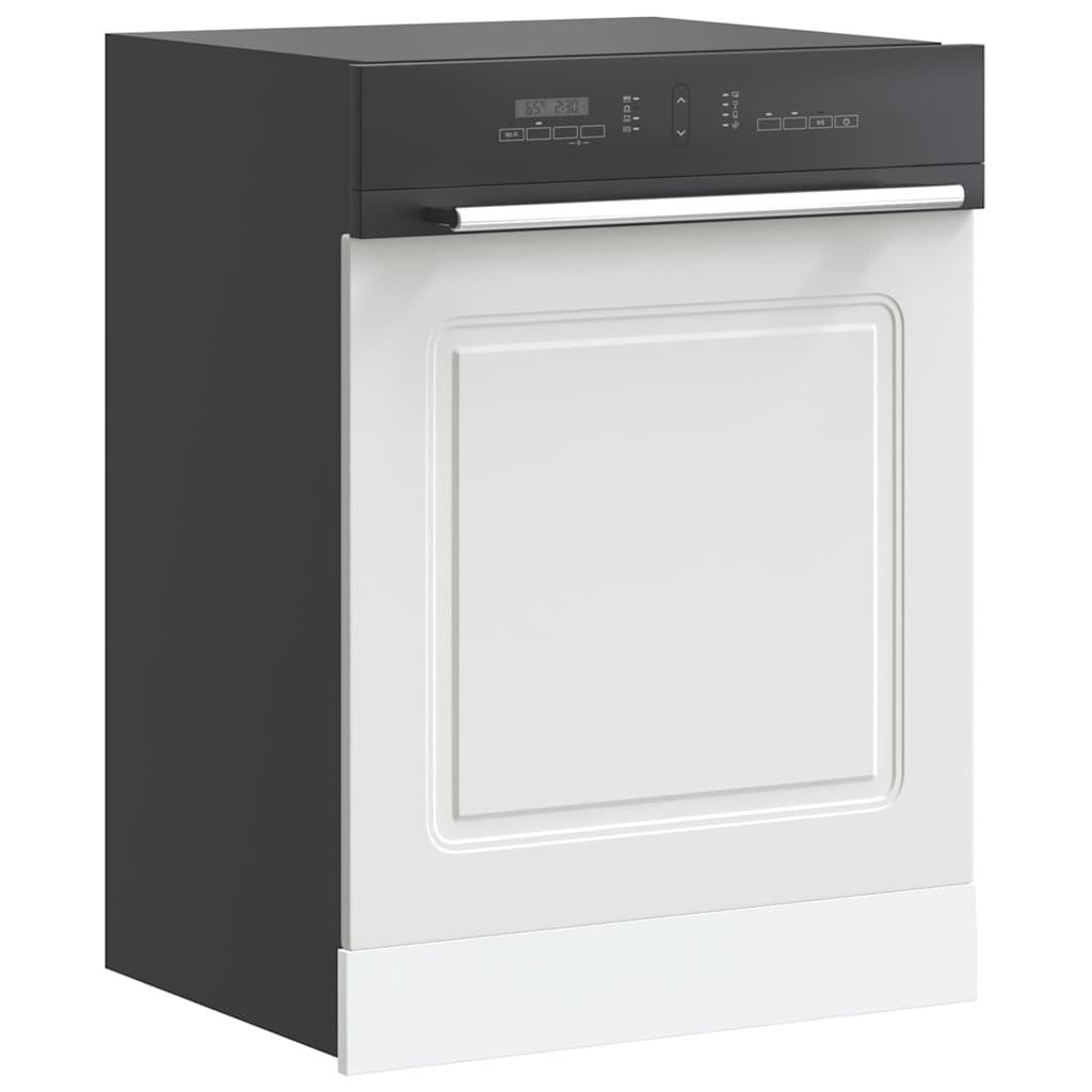 vidaXL Unterschrank Geschirrspülerblende Kalmar Weiß 60x1,5x67 cm Holzwerks günstig online kaufen