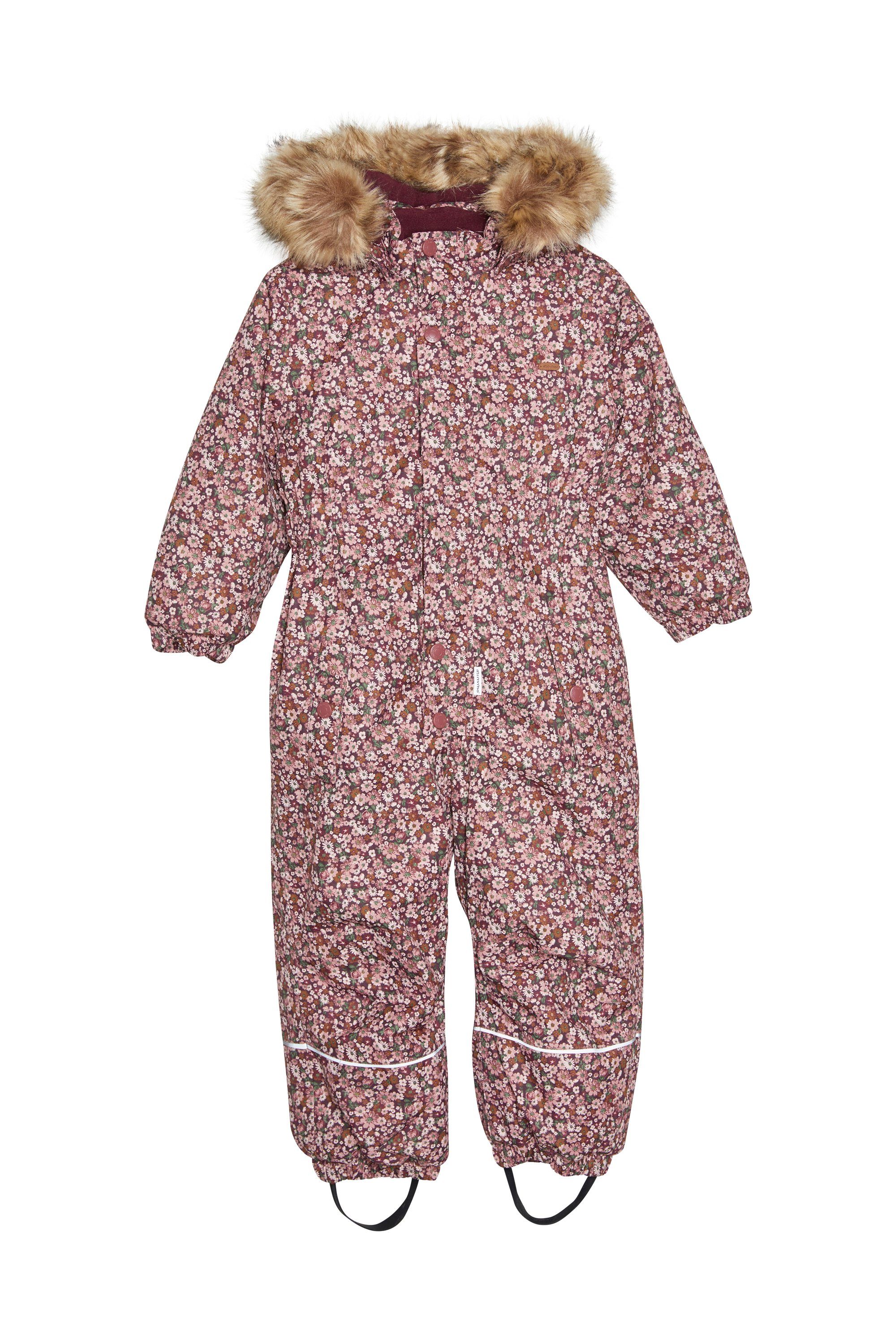 Minymo Schneeoverall MISnow Suit AOP Modischer Jumpsuit