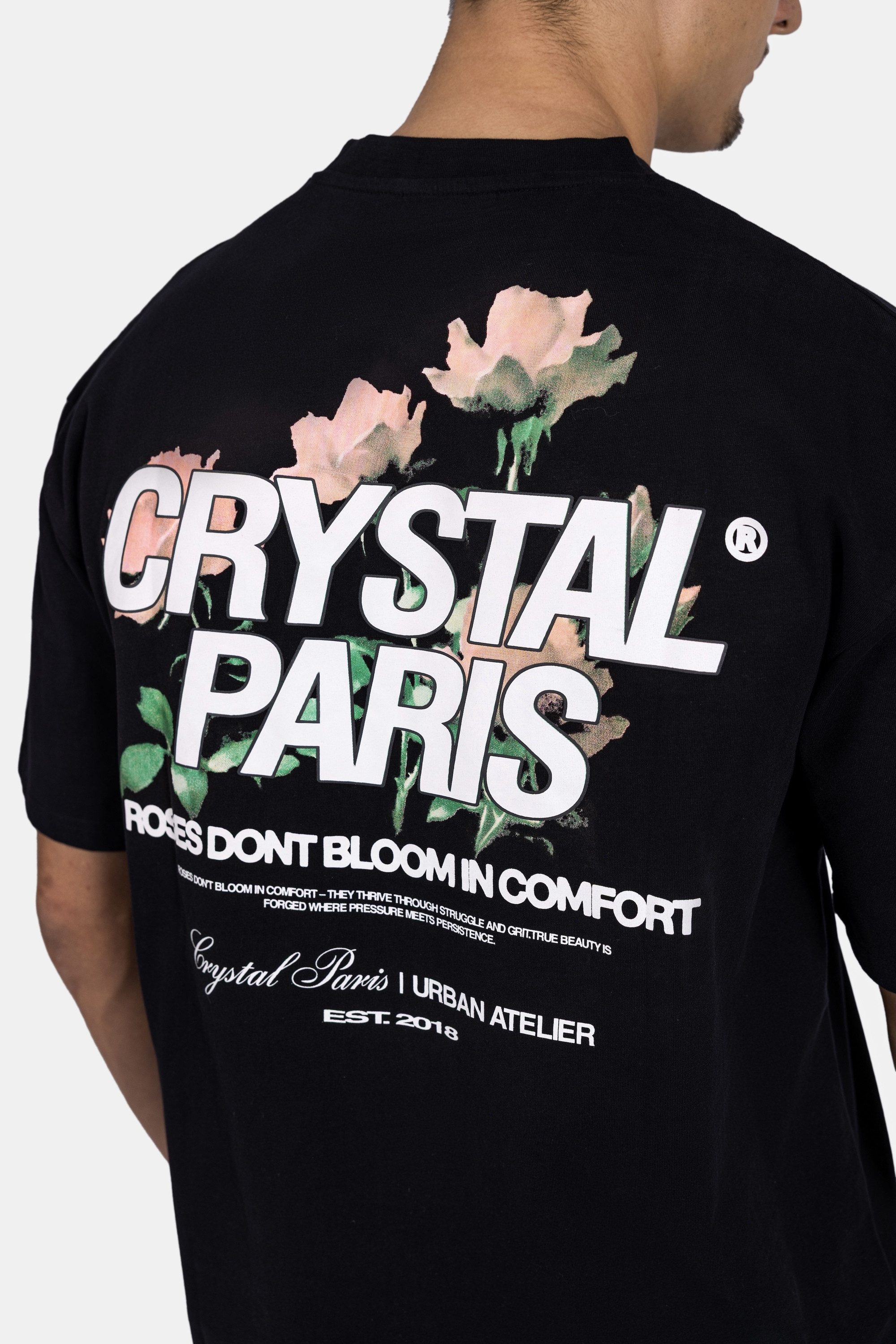 Crystal Paris T-Shirt Rose (1-tlg)