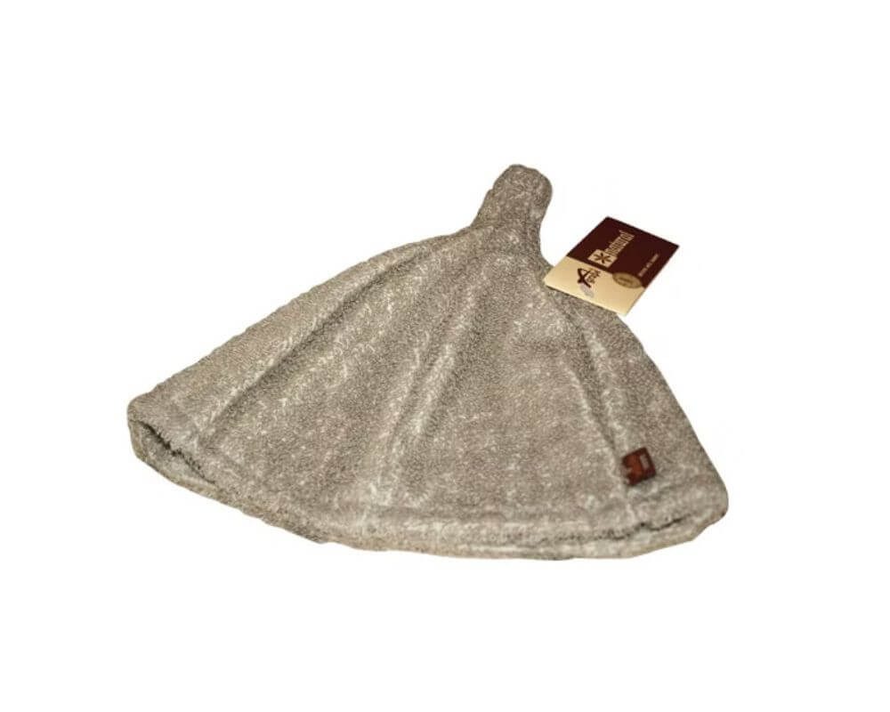 Finnsa® GmbH Saunatuch Finnsa Sauna-Mütze aus Leinen-Frottee, (0-St)