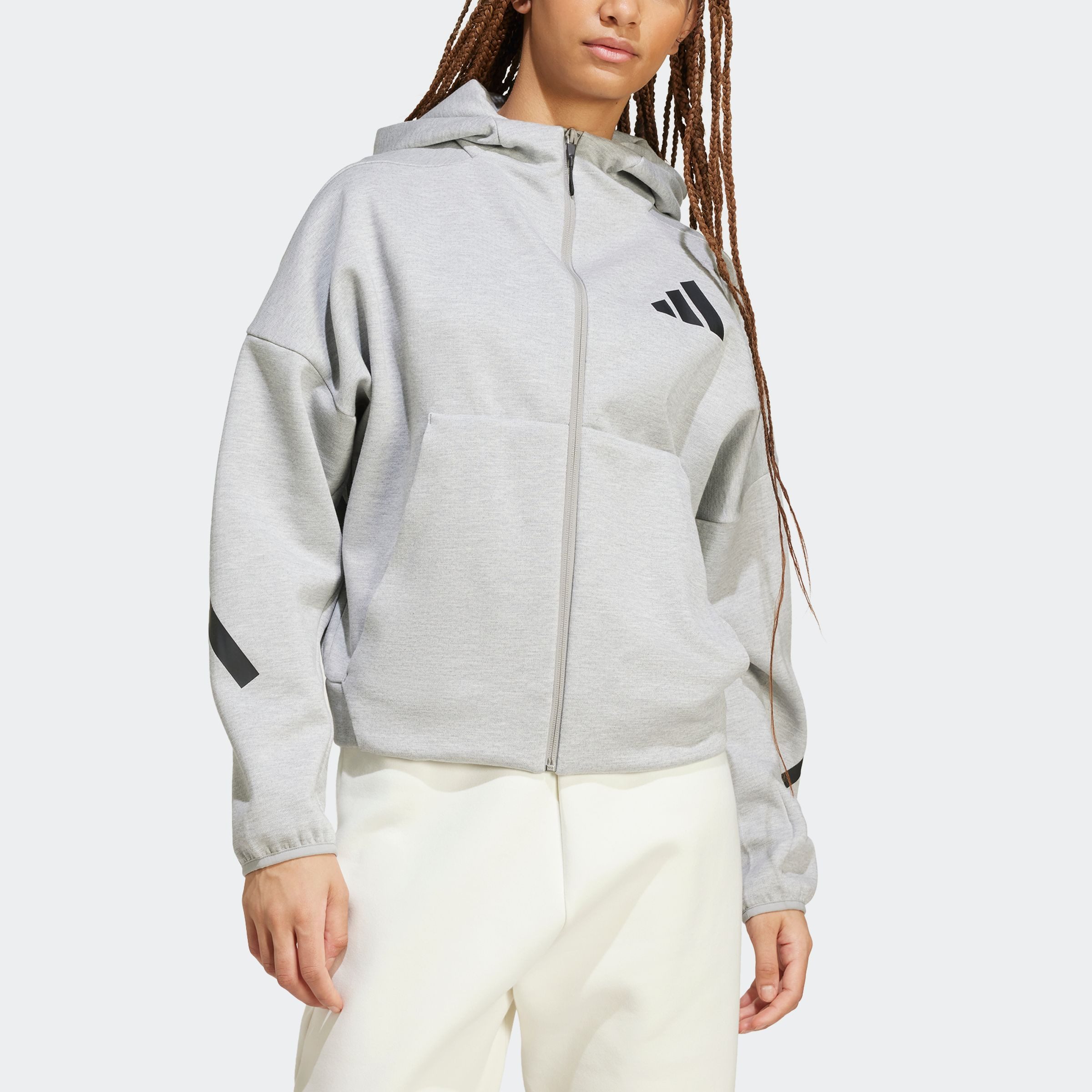 adidas Sportswear Kapuzensweatshirt W Z.N.E. FZ günstig online kaufen