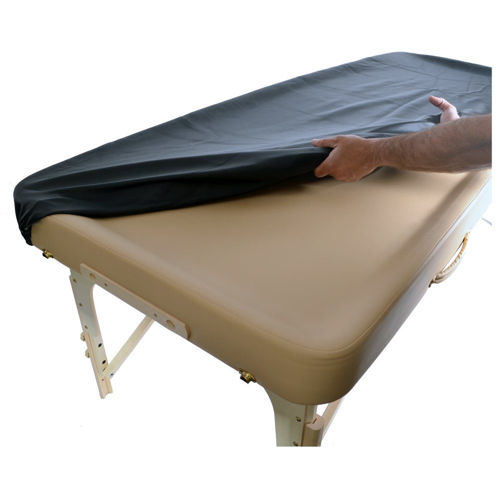 Duke-Handel Massageliegenbezug PU-Leder, Polyurethan, Gummizug: rundum, (1 Stück), abwischbarer Schutzüberzug für Ihre/n Massageliege/Massagetisch