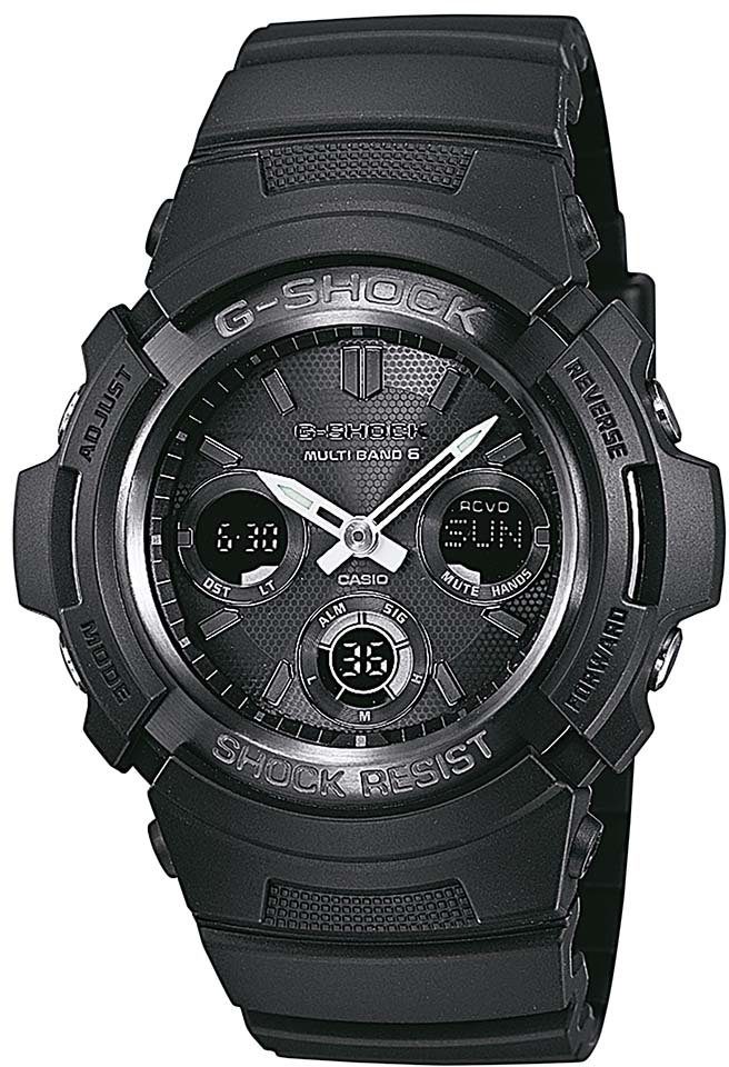 CASIO G-SHOCK Funkchronograph AWG-M100B-1AER, Solaruhr, Armbanduhr,Herrenuh günstig online kaufen
