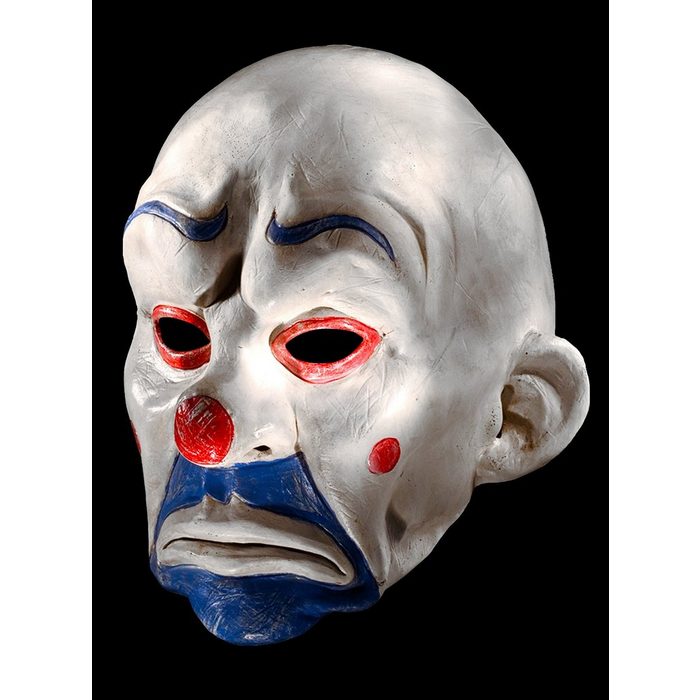 Rubie´s Verkleidungsmaske Original Batman Joker Clown Original lizenzierte Joker Maske aus dem Film 'The Dark Knight&#x27