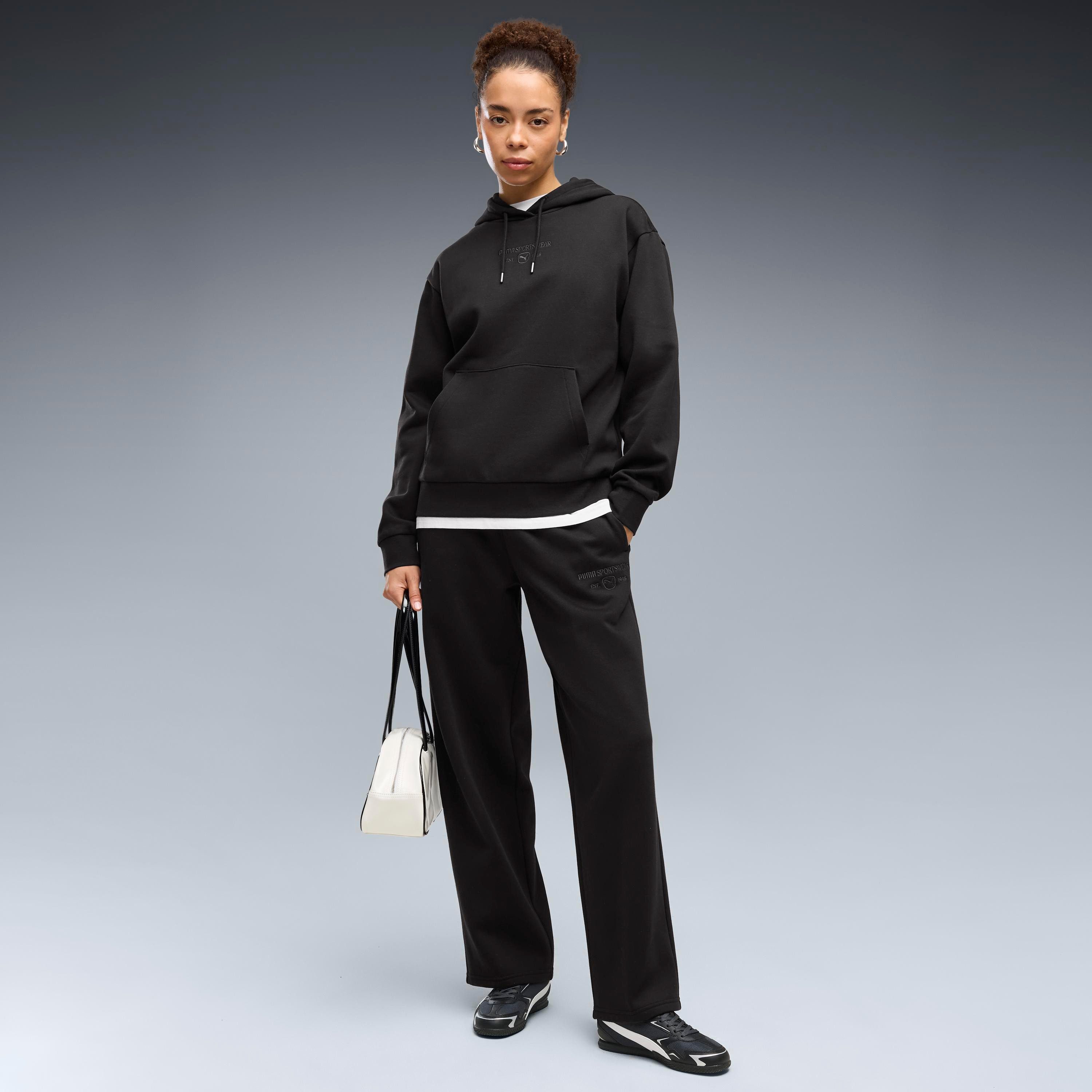 PUMA Trainingshose CLASS COMFORT STRAIGHT LEG PANTS FL mit normaler Leibhöhe, unifarben, Comfort Fit – Bild 3 von 5