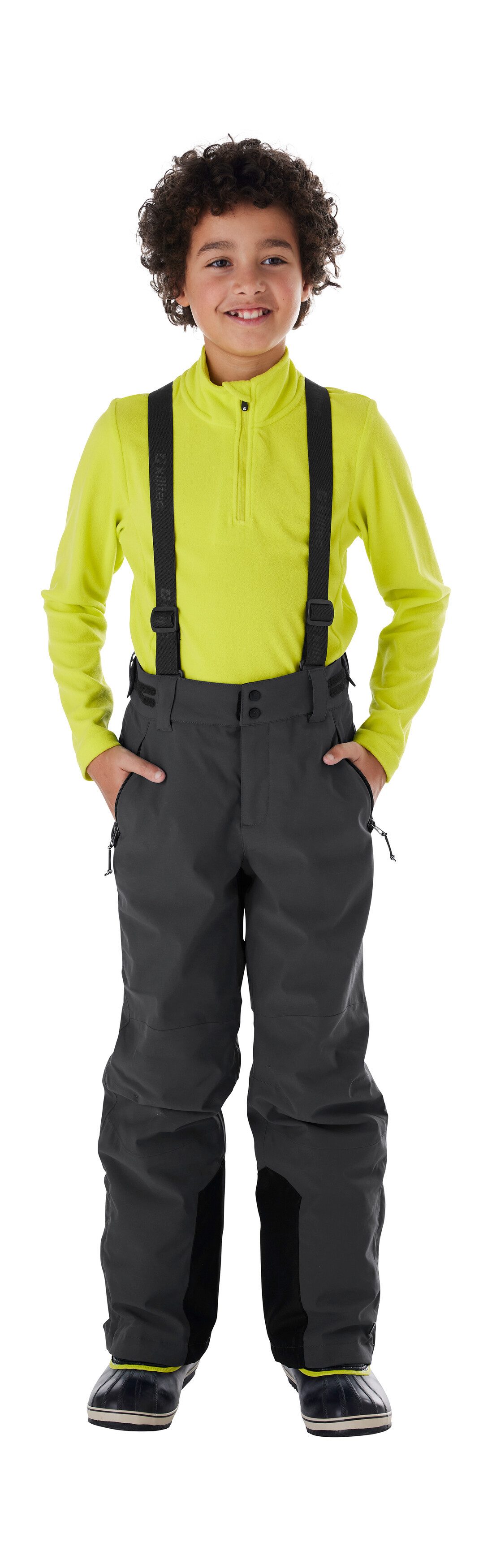 Killtec Skihose KSW 79 BYS SKI PNTS Wasserdichte, atmungsaktive Skihose mit abnehmbarem Latz und Stauraum
