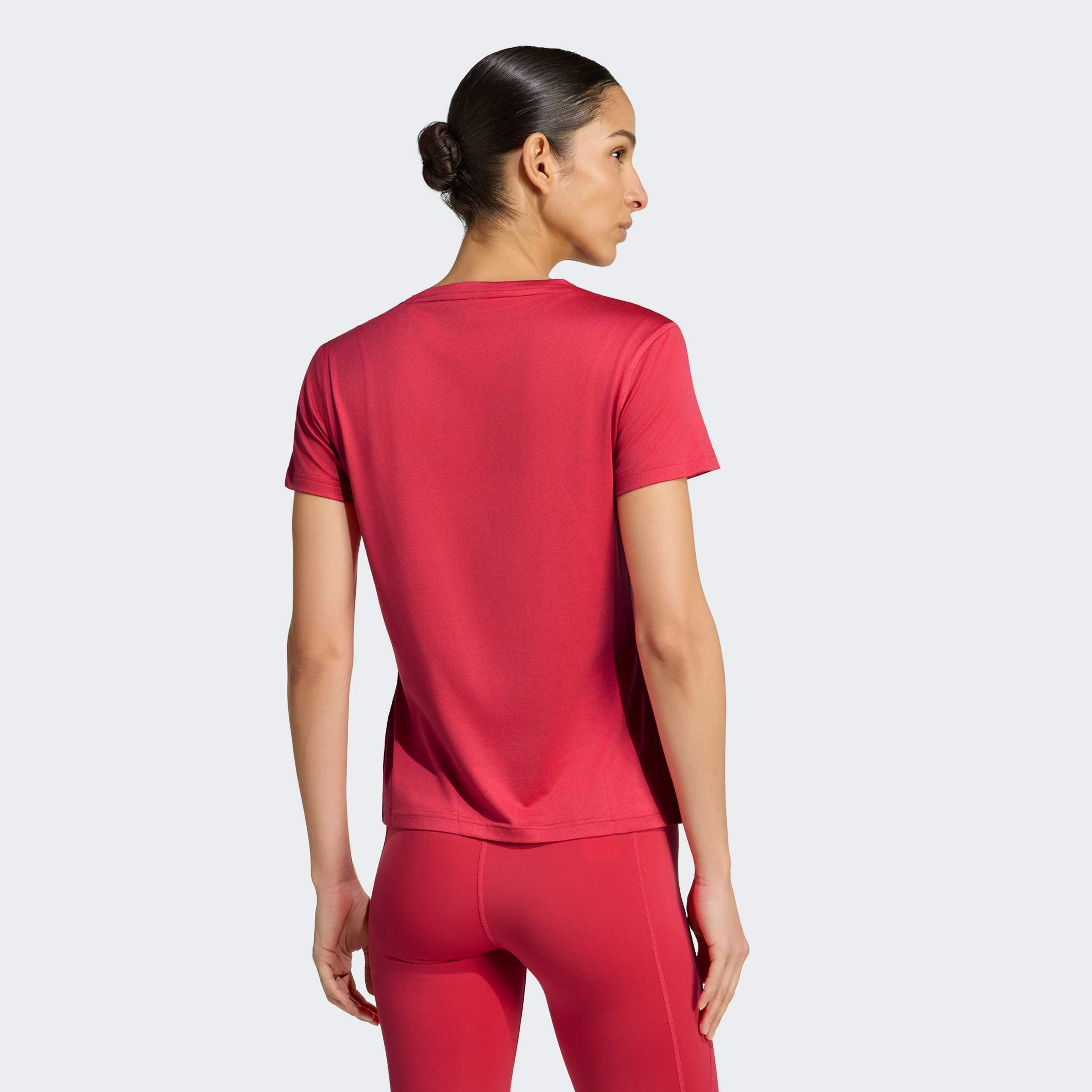 adidas Performance T-Shirt ADIDAS WORKOUT ESSENTIALS MIT V-AUSSCHNITT mit V-Ausschnitt, ohne Verschluss