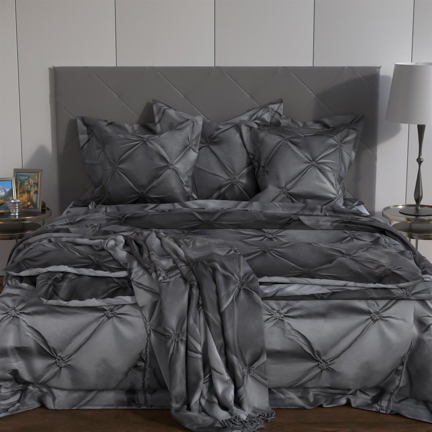 Intirilife Bettwäsche, Polyester, 2 teilig, Bettwäsche günstig online kaufen