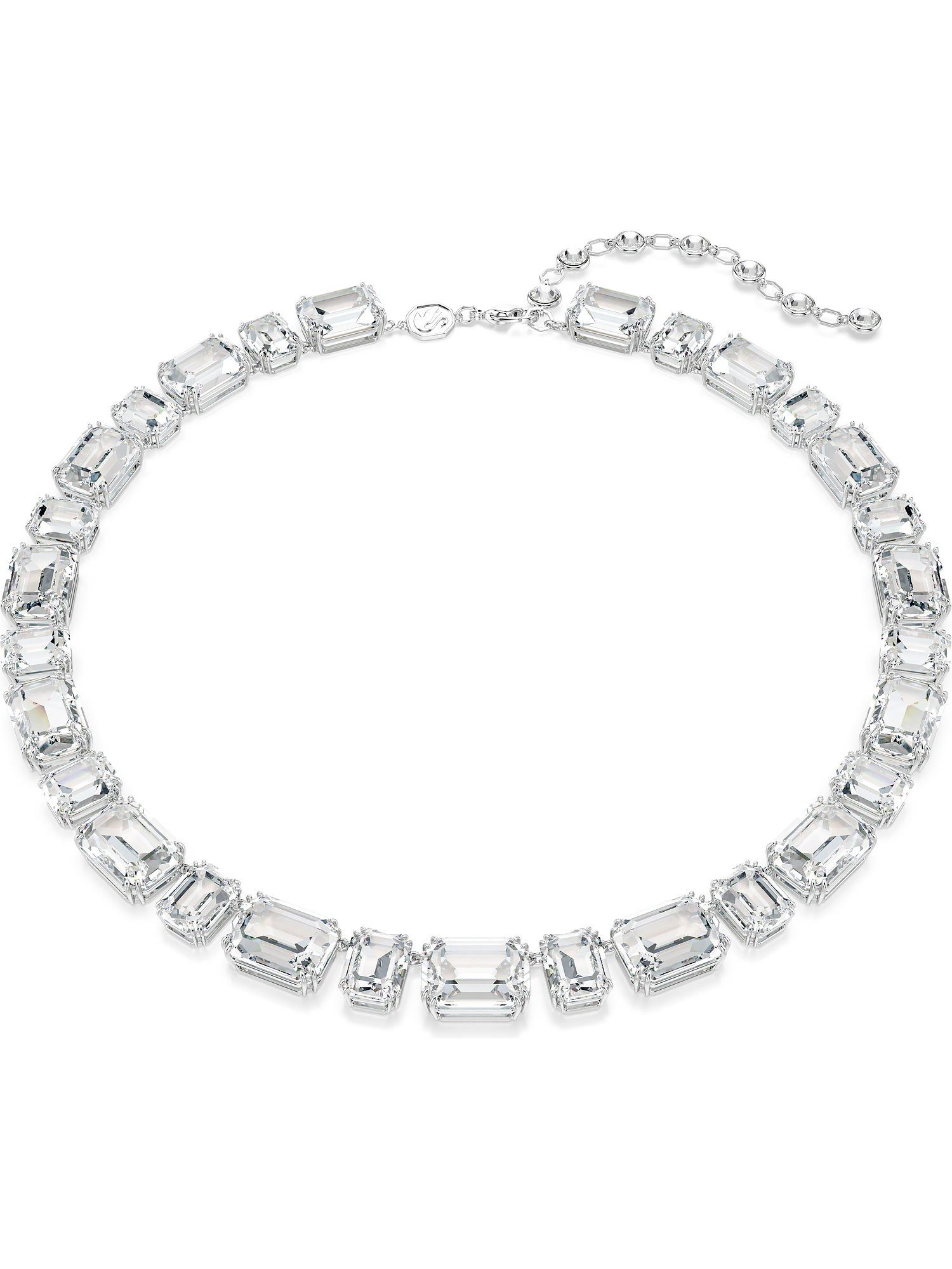Swarovski Collier Swarovski Damen-Kette Metall Swarovski-Kristall günstig online kaufen