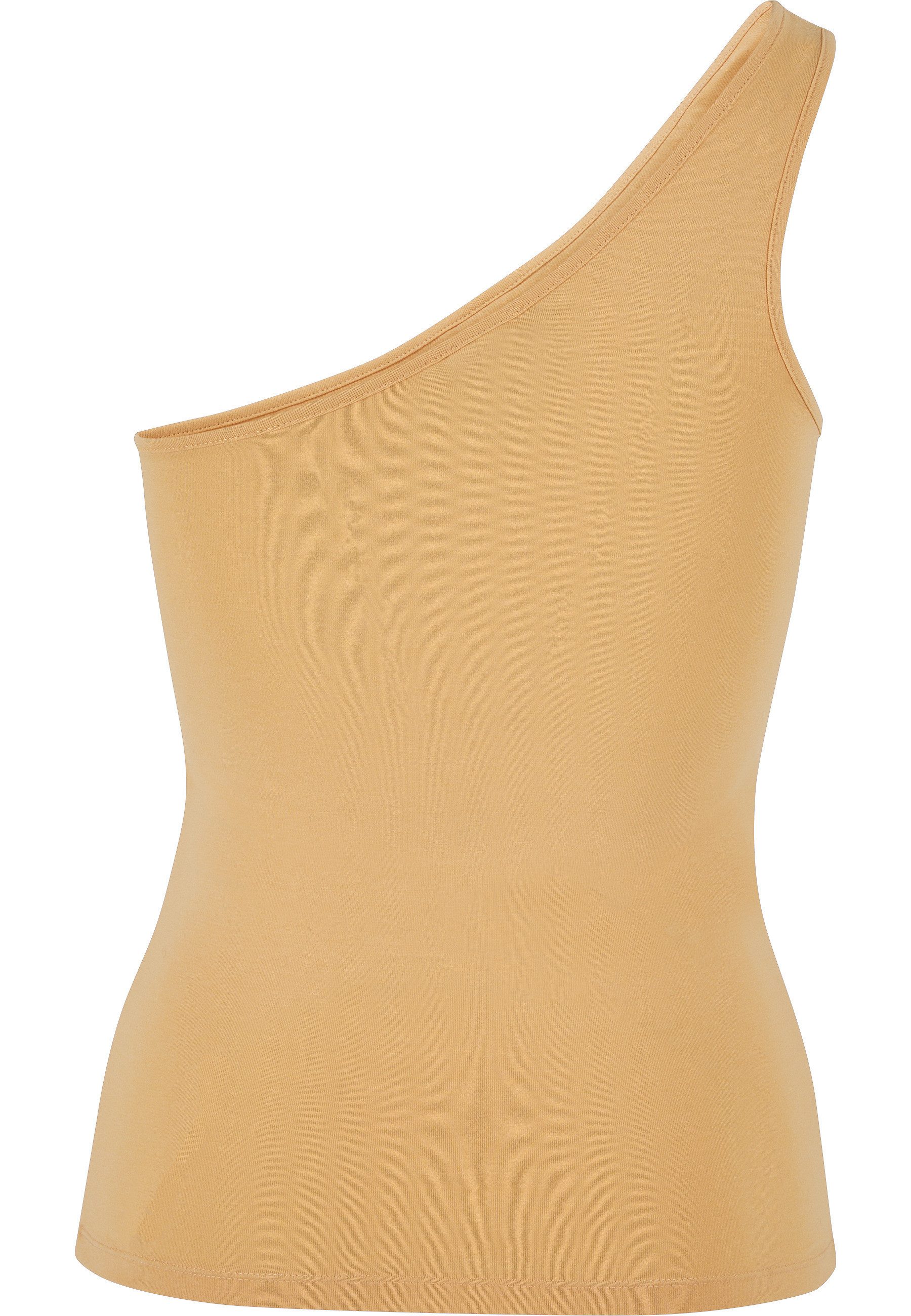 URBAN CLASSICS Tanktop Urban Classics Damen Ladies Asymmetric Top (1-tlg)