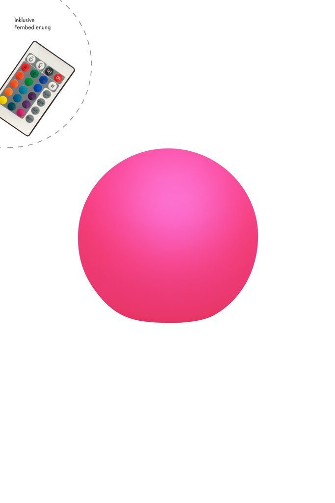 8 seasons design LED Kugelleuchte Shining Globe, RGB, LED wechselbar, Farbw günstig online kaufen