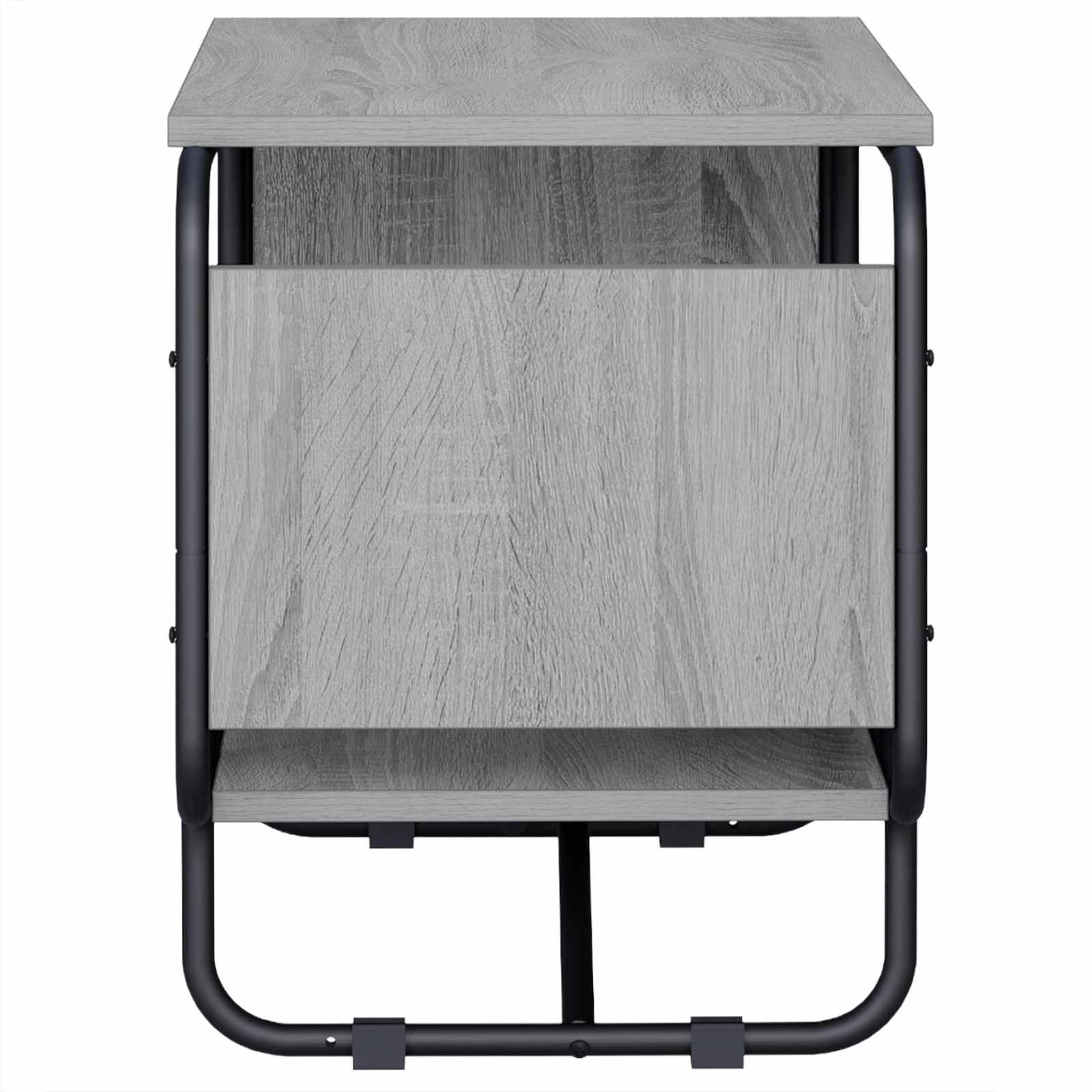 vidaXL TV-Schrank TV-Ständer 80 x 36 x 45 cm Sonoma-Grau Holzwerkstoff (1-St)