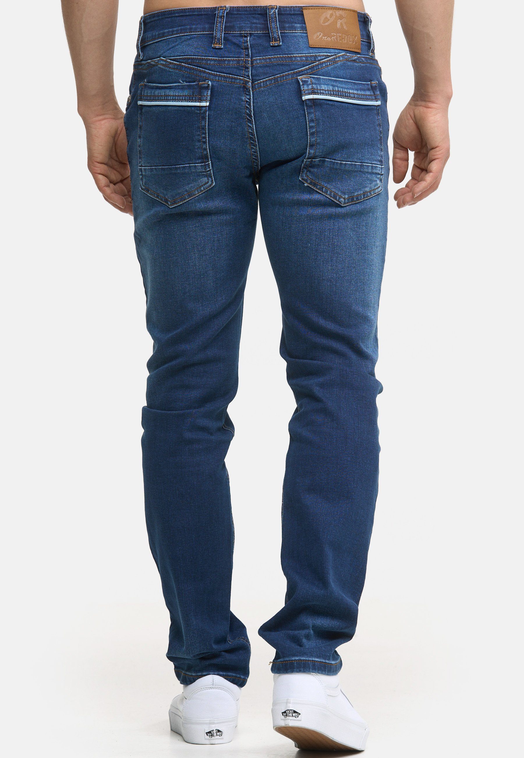 Code47 Regular-fit-Jeans Code47 Herren Jeans 3450 Modell Blue