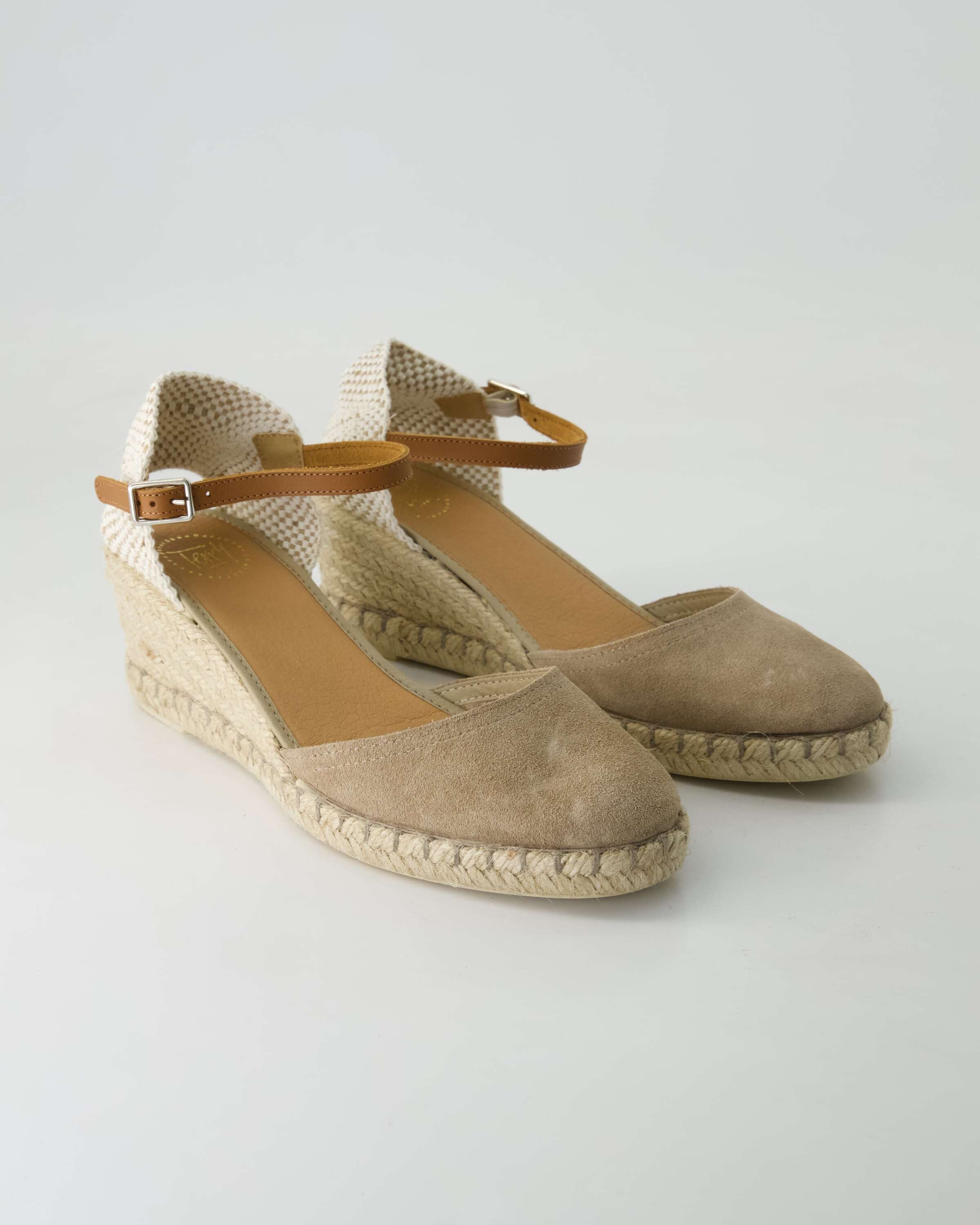 Terry Minaria Espadrille Obermaterial: Leder und Textil