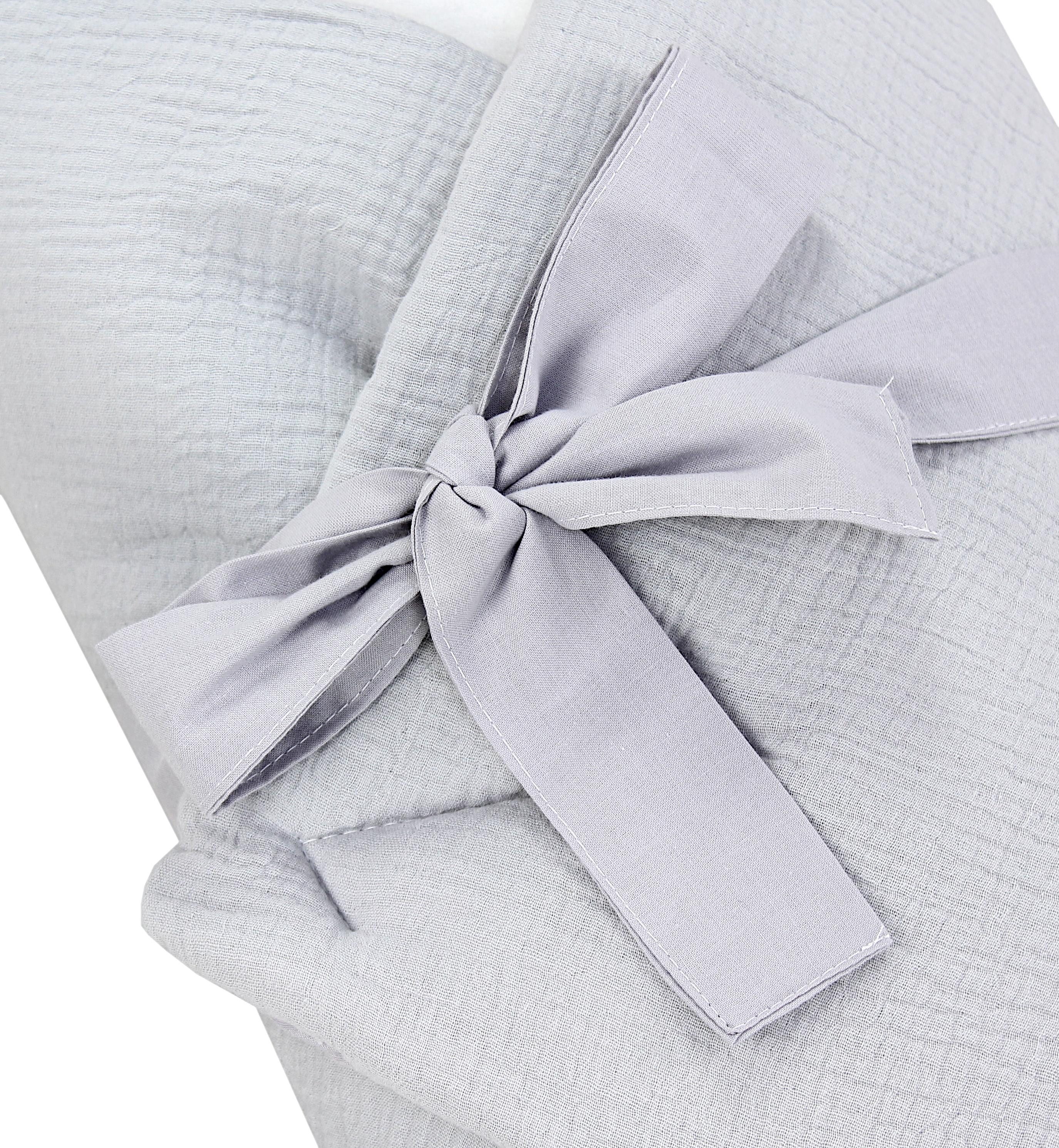 Einschlagdecke TupTam Unisex Baby Einschlagdecke mit Schleife, TupTam