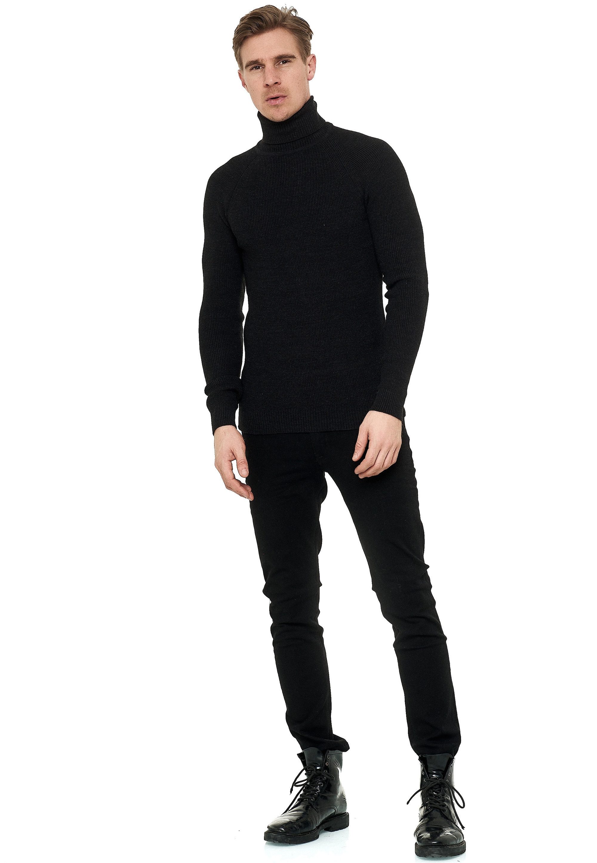 Rusty Neal Rollkragenpullover mit stilvollem Hochkragen